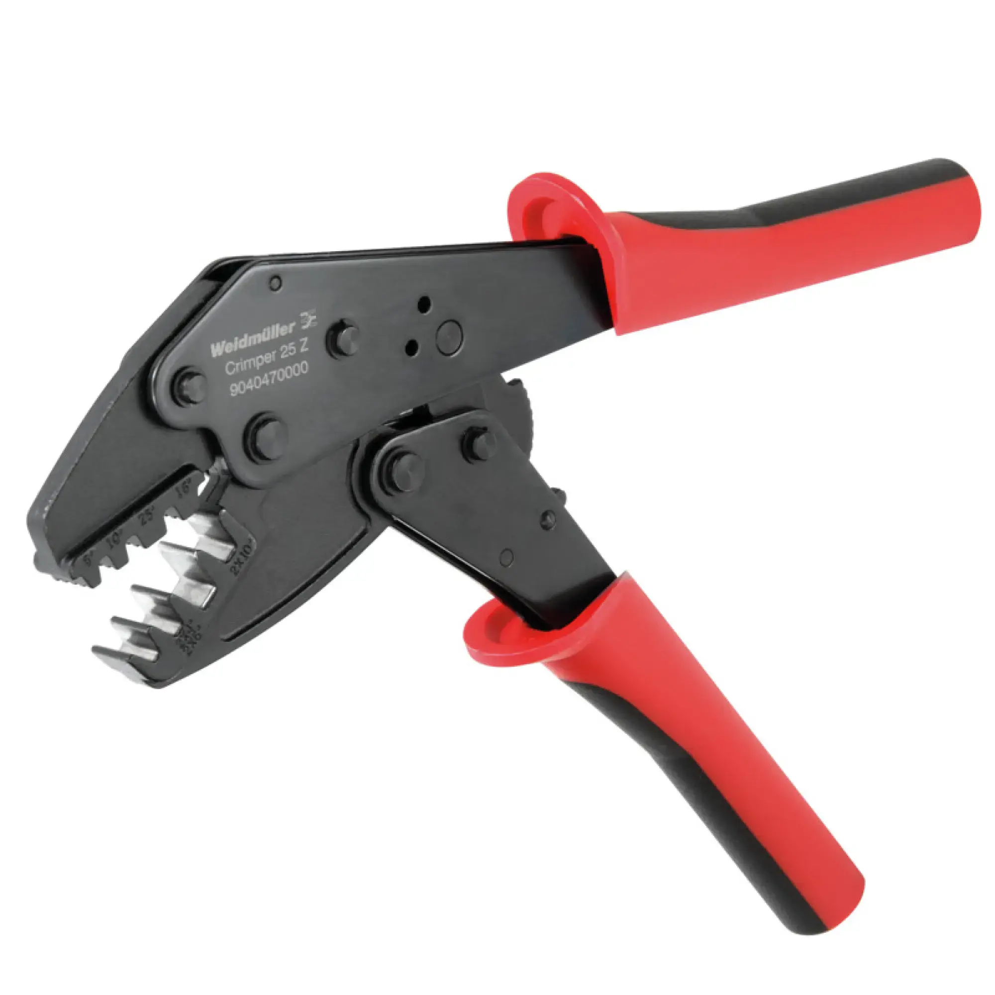 Weidmüller 9040470000 Crimping tool, Uninsulated connection, 6 mm², 25 mm² (img_001)