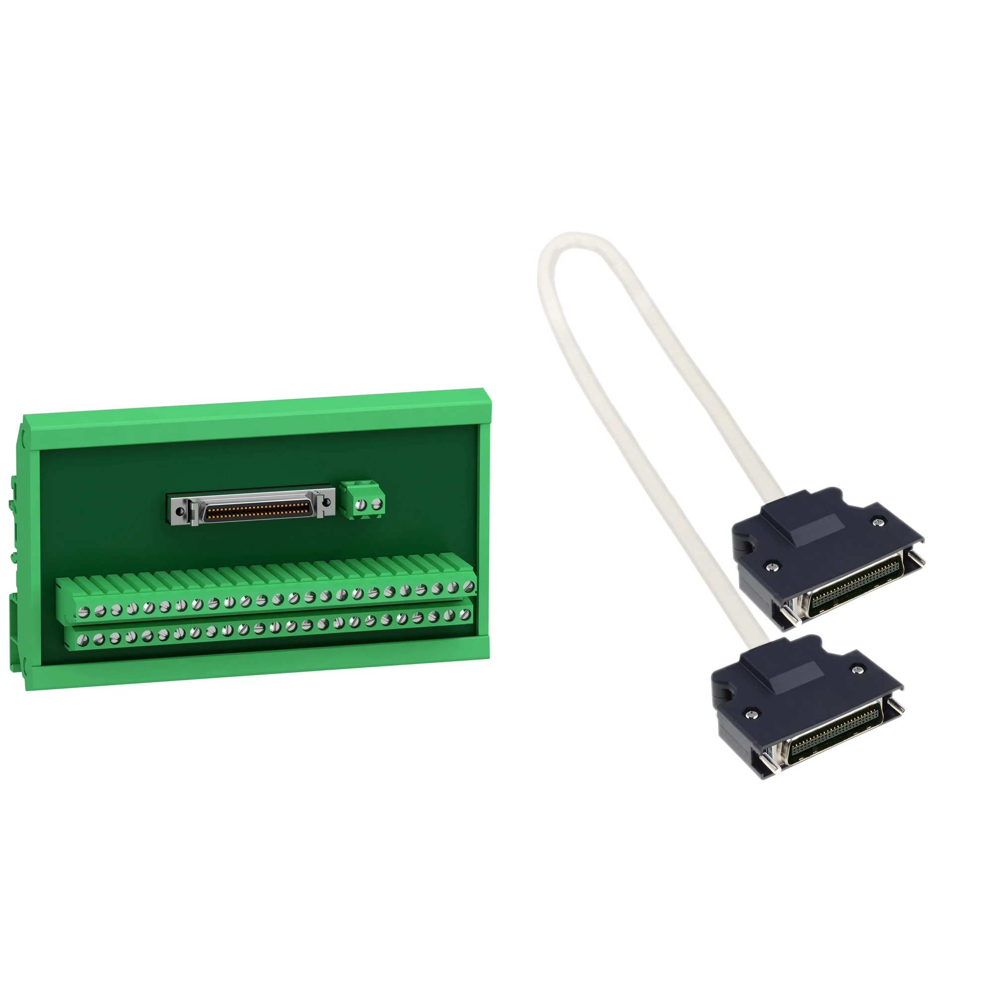 Schneider Electric VW3M1C13 LXM28 I/O terminal block module with 0.5m connection cable for CN1 I/O interface (img_001) Schneider Electric VW3M1C13 LXM28 I/O terminal block module with 0.5m connection cable for CN1 I/O interface (img_001)