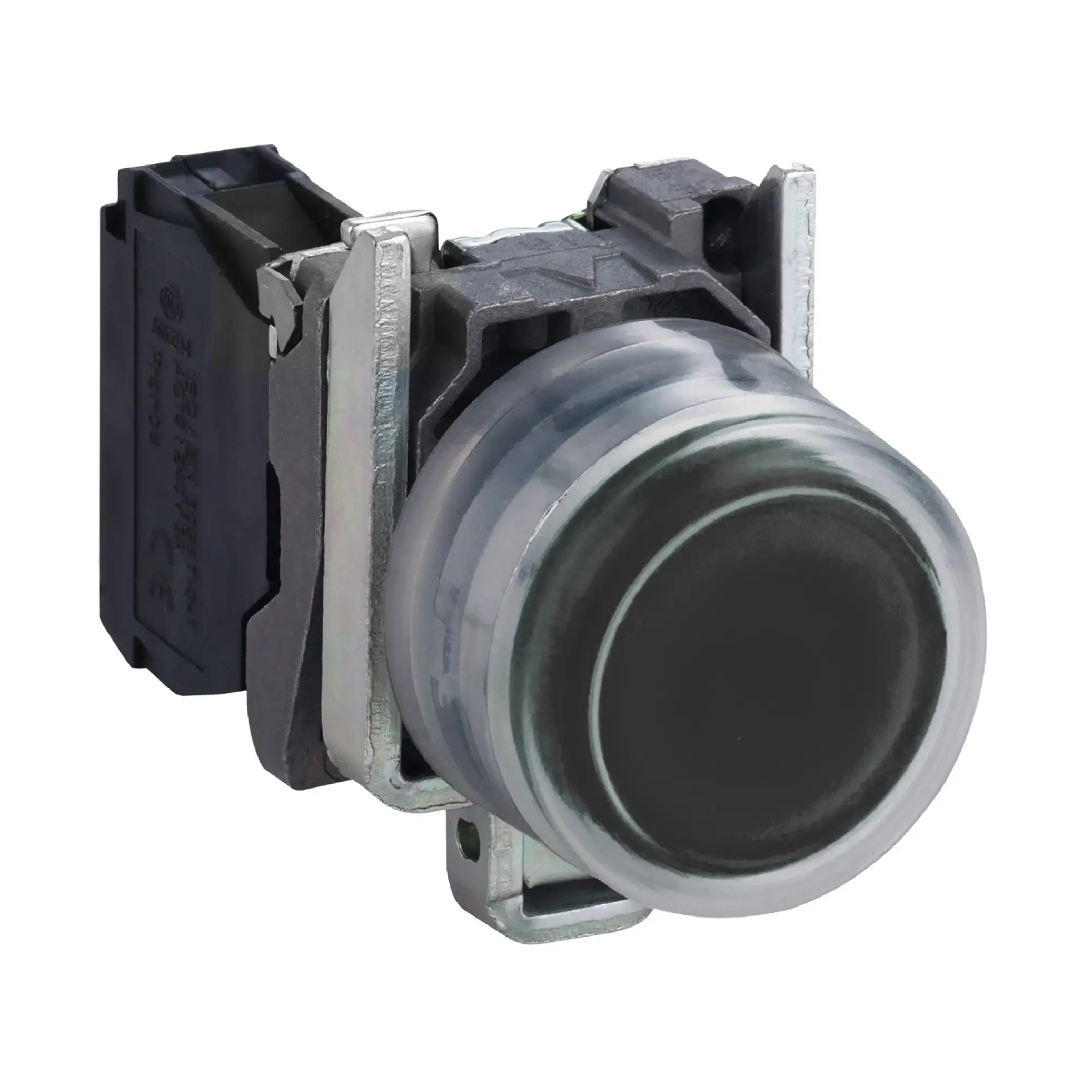 Schneider Electric XB4BP21 Push Button, Harmony XB4, Metal, 22mm, Black, Projecting, Unmarked, Momentary, with Protective Cap, 1S (img_004) Schneider Electric XB4BP21 Push Button, Harmony XB4, Metal, 22mm, Black, Projecting, Unmarked, Momentary, with Protective Cap, 1S (img_004)