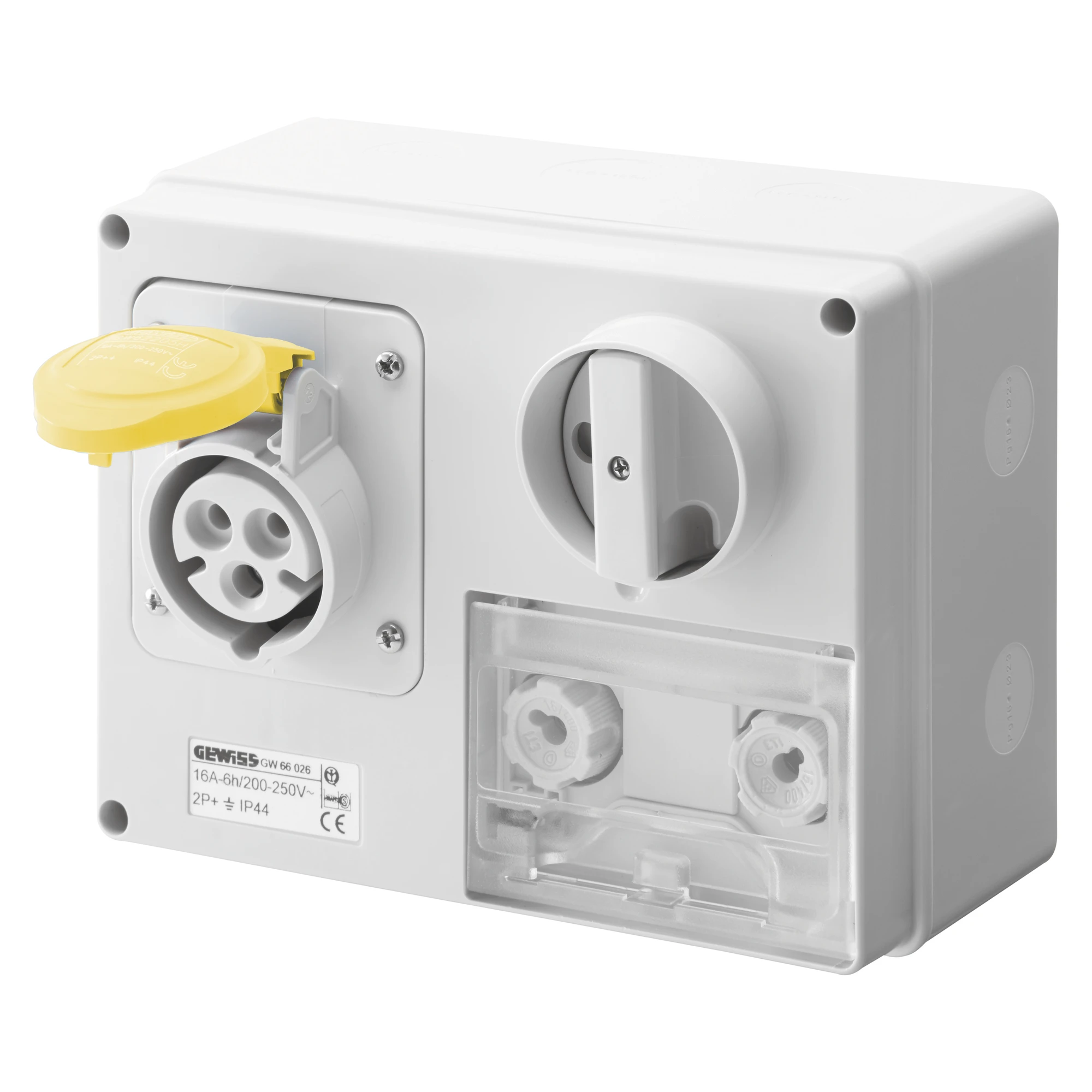 GEWISS GW66025 IEC Steckdose schaltbar/Sicherung waagerecht mit Gehaeuse 16A/5 pol. 110V IP44 (img_001) GEWISS GW66025 IEC Steckdose schaltbar/Sicherung waagerecht mit Gehaeuse 16A/5 pol. 110V IP44 (img_001)