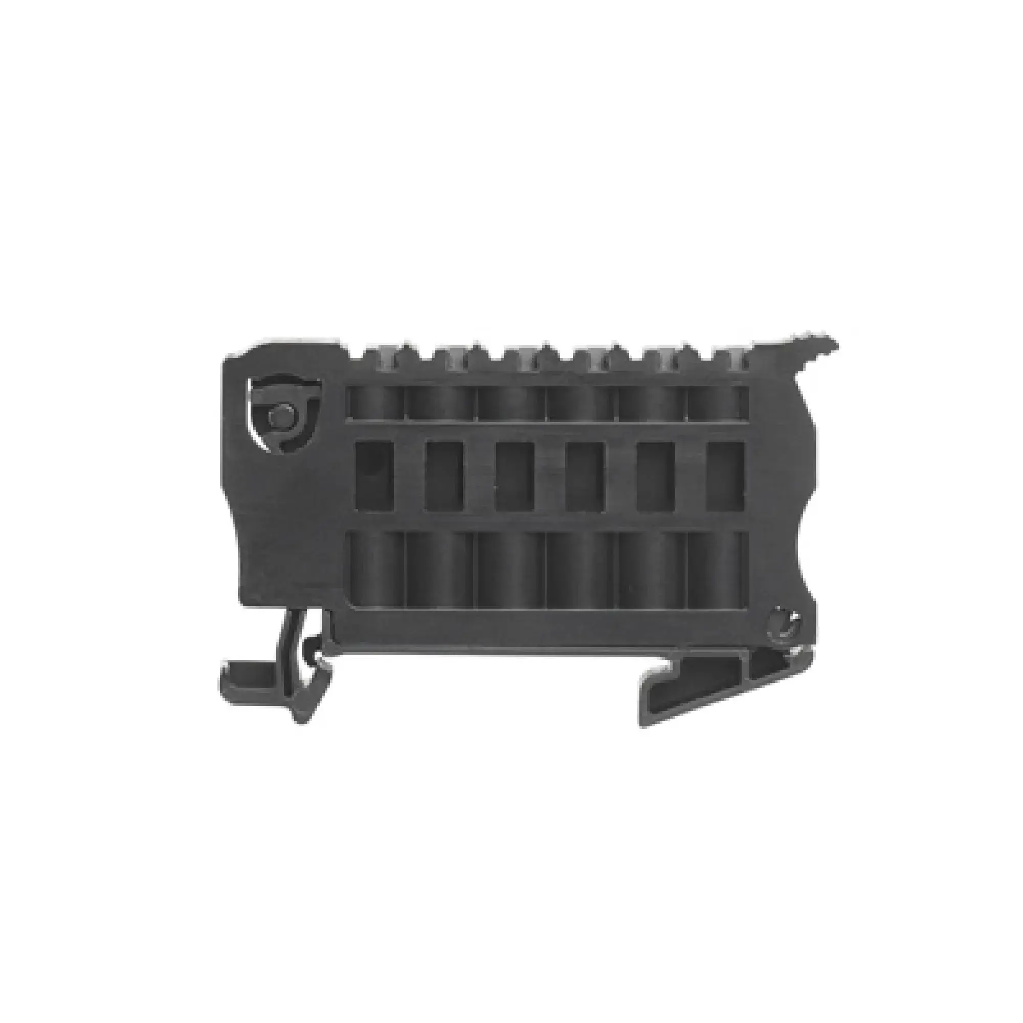 Weidmüller 1269070000 Accessories holder (terminal), TS 35, Wemid, black (img_001)