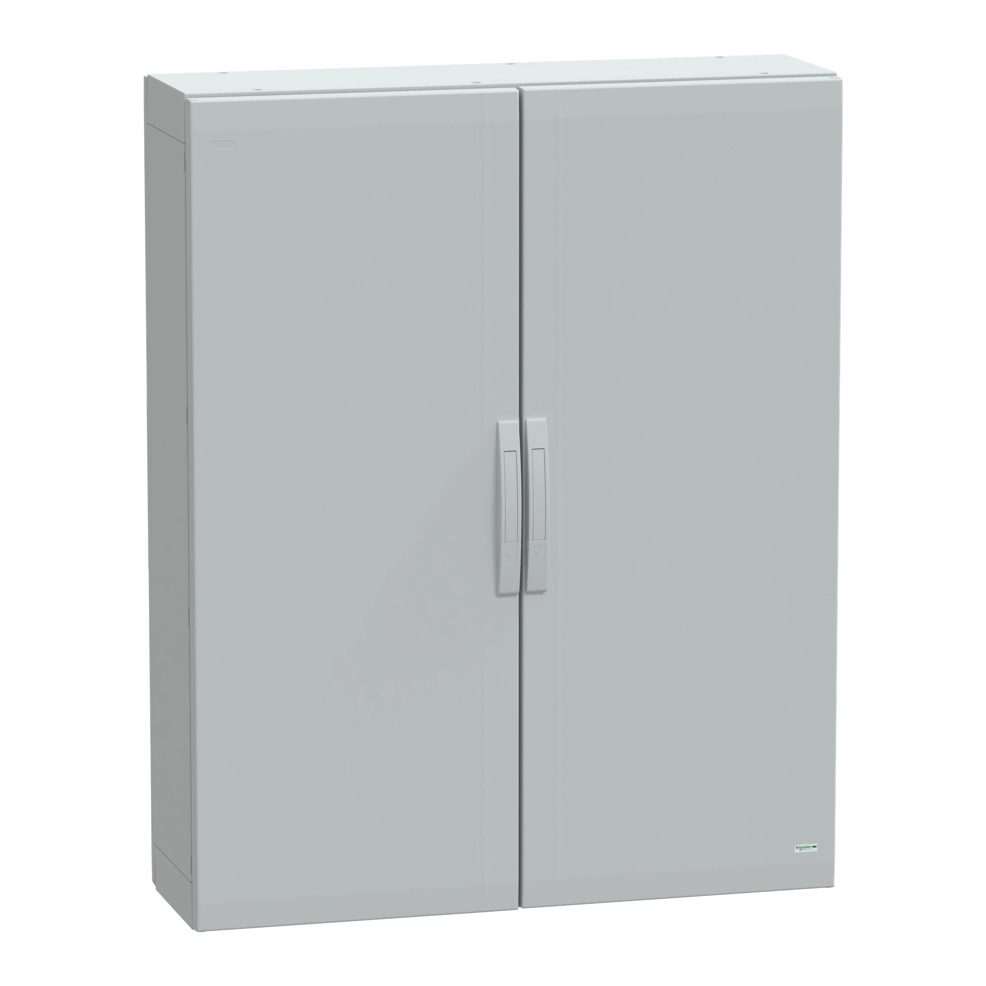 Schneider Electric NSYPLA12103G Polyester enclosure floor-standing PLA completely sealed 1250x1000x320mm IP65, solid doors (img_001)