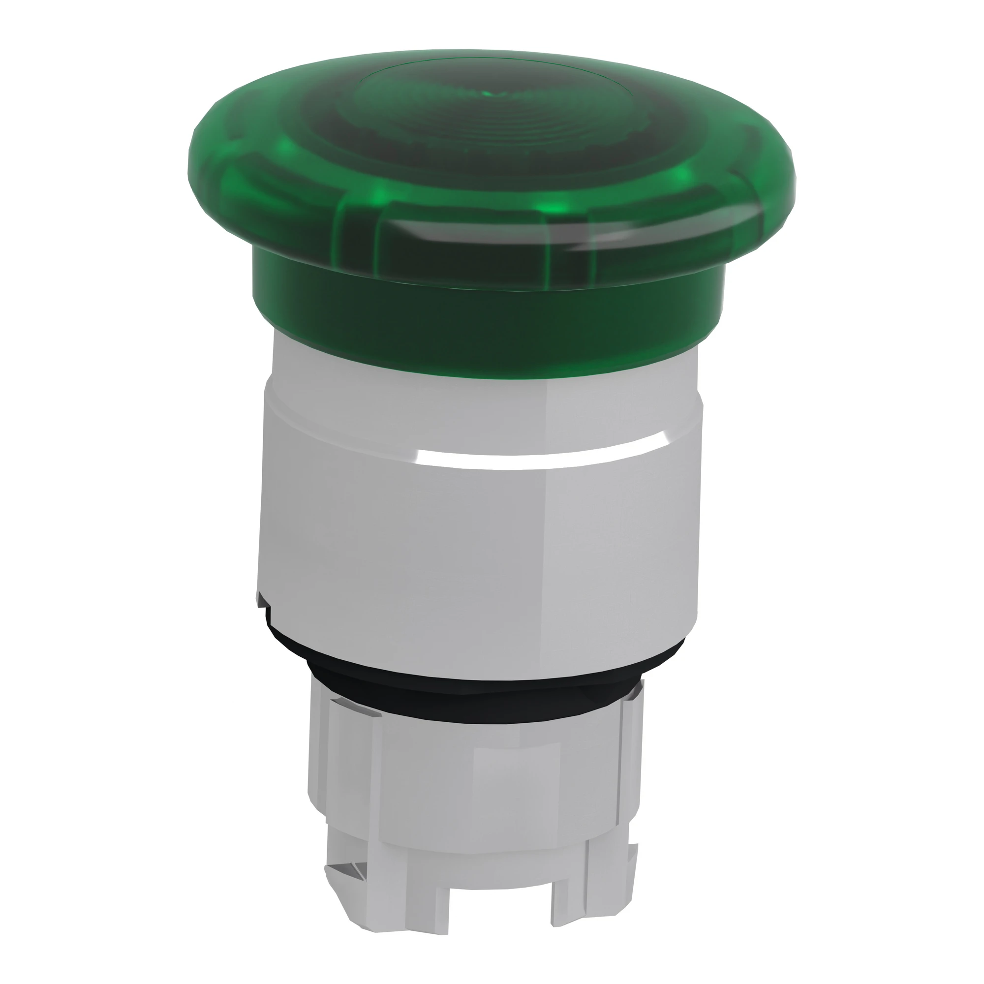 Schneider Electric ZB4BW633 Mushroom push button, front element, Harmony XB4, metal, 22mm, illuminated, green, pull release, for universal LED (img_004)