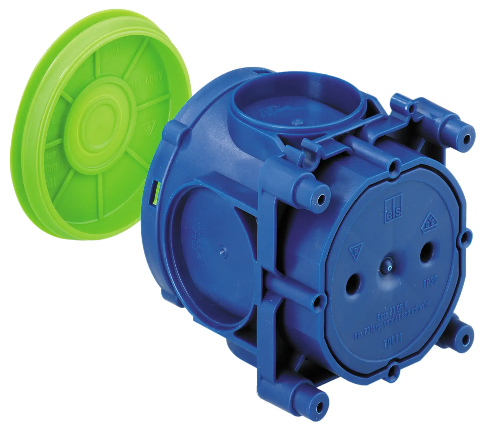 Spelsberg 97276001 Large conduit box , other, Type of protection IP30, Suitable for concrete construction, Rated insulation voltage 400V AC, VDE, Halogen free (img_001) Spelsberg 97276001 Large conduit box , other, Type of protection IP30, Suitable for concrete construction, Rated insulation voltage 400V AC, VDE, Halogen free (img_001)