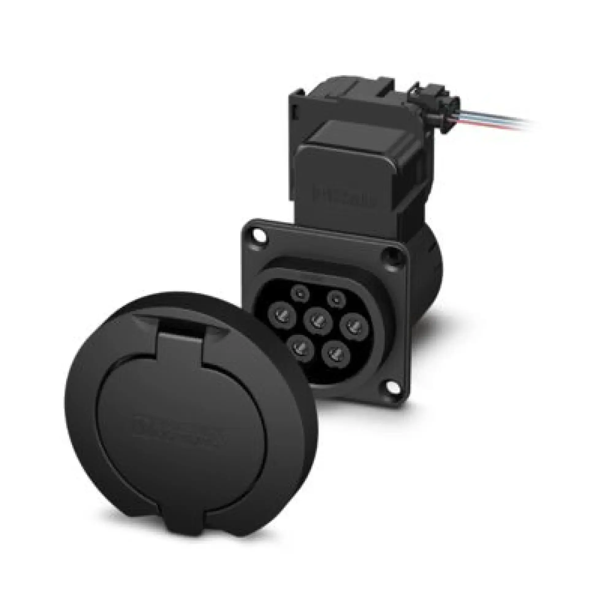 Phoenix Contact 1532118 Infrastructure charging socket EV-T2M3SO12-3P-R-B-SET (img_001) Phoenix Contact 1532118 Infrastructure charging socket EV-T2M3SO12-3P-R-B-SET (img_001)