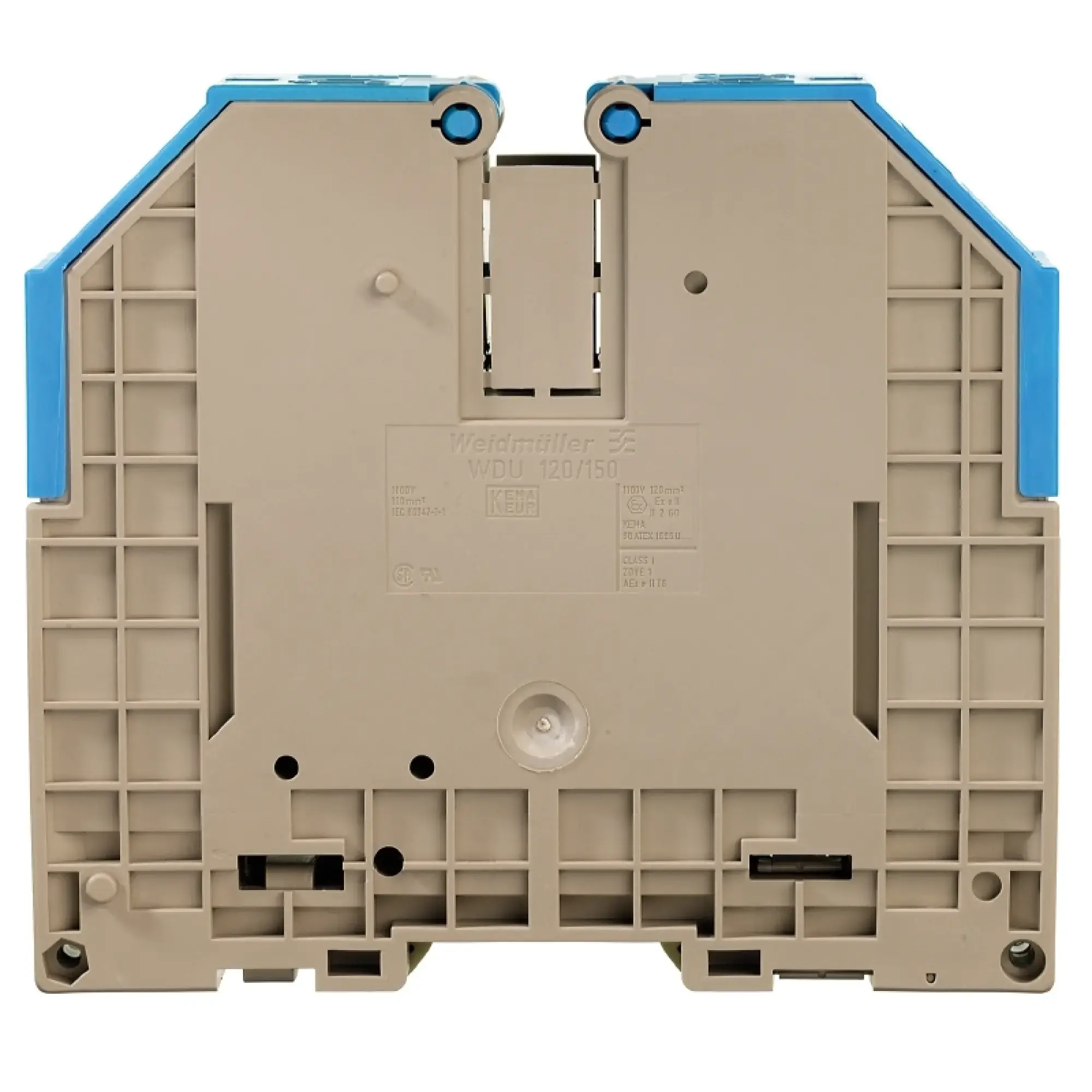 Weidmüller 1024580000 Feed-through terminal block, Screw connection, blue, 120 mm², 269 A, 1000 V, Number of connections: 2 (img_001)