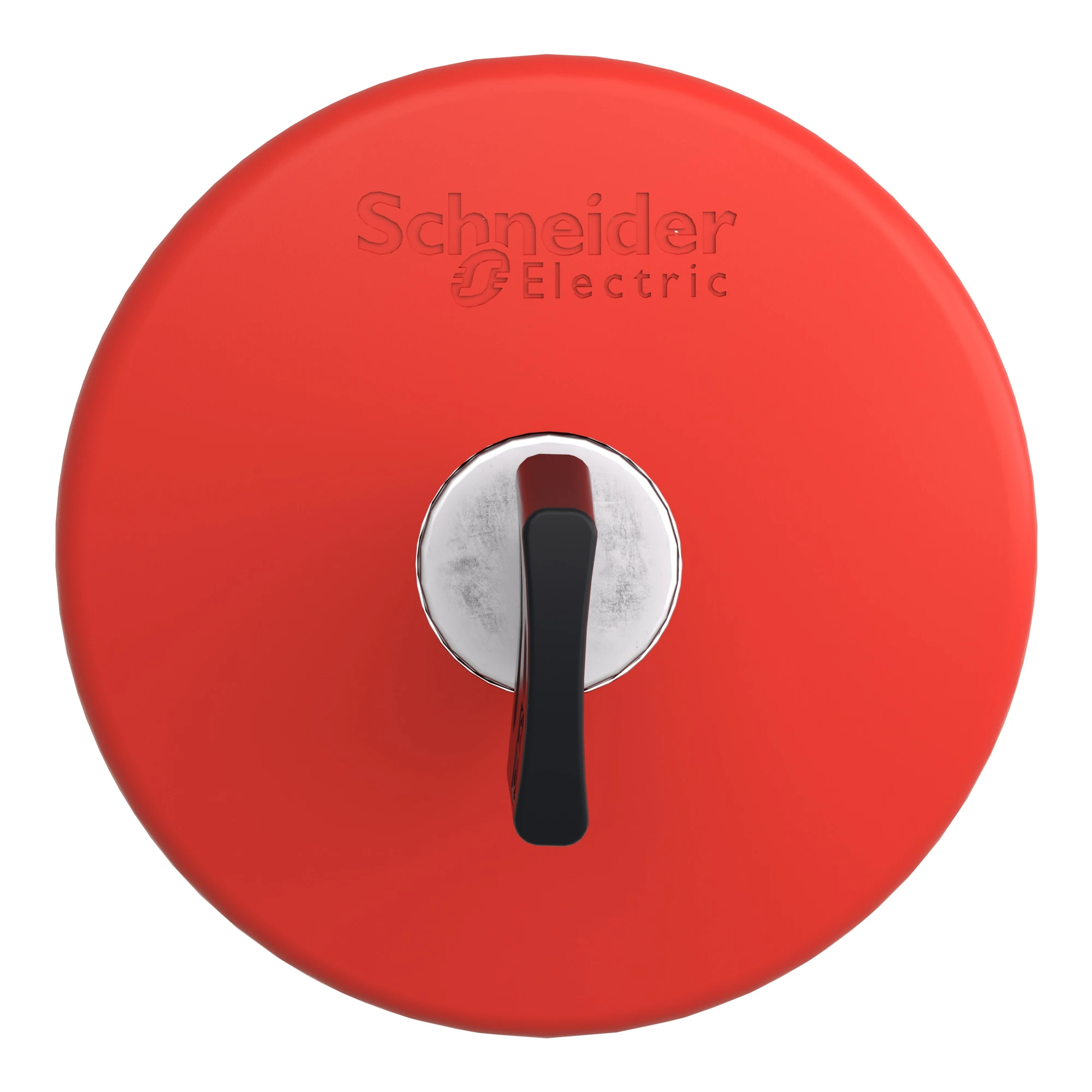 Schneider Electric ZB4BS964 Emergency stop/Emergency-Stop Pushbutton, Front Element, Harmony XB4, Metal, 22mm, Red, Mushroom 60mm, Key Release (img_002)