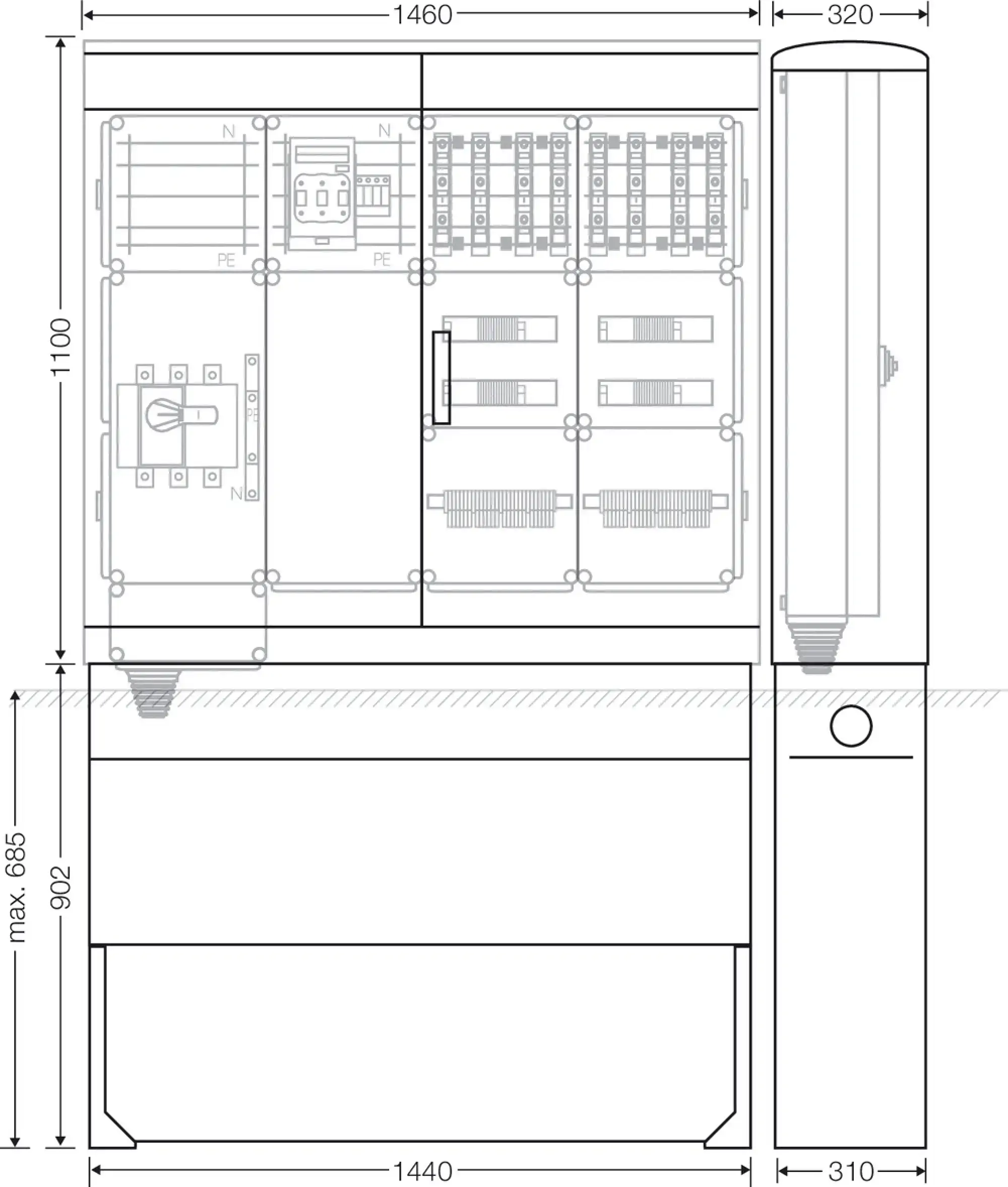 Hensel 65000154 Ladeverteiler für bis zu 8 Ladepunkte à 22kW Mi EV 22kW 8111 (img_003) Hensel 65000154 Ladeverteiler für bis zu 8 Ladepunkte à 22kW Mi EV 22kW 8111 (img_003)