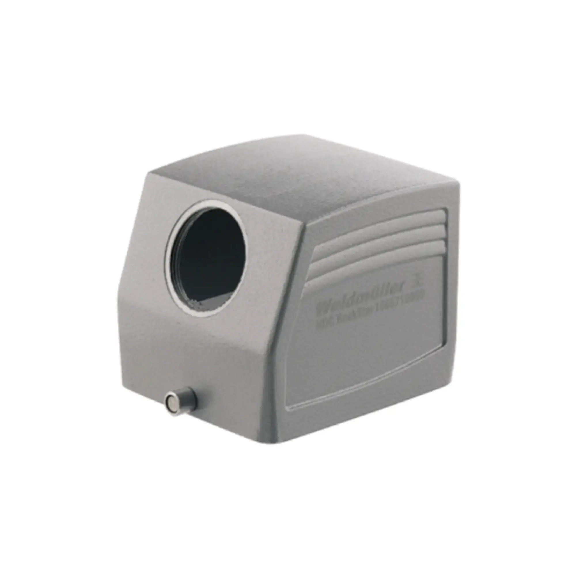 Weidmüller 1666710000 Housing (industry plug-in connectors), Cable entry from side, Plug housing, End-locking clamp, lower side, Size: 9, IP65 (in plugged condition) (img_001)