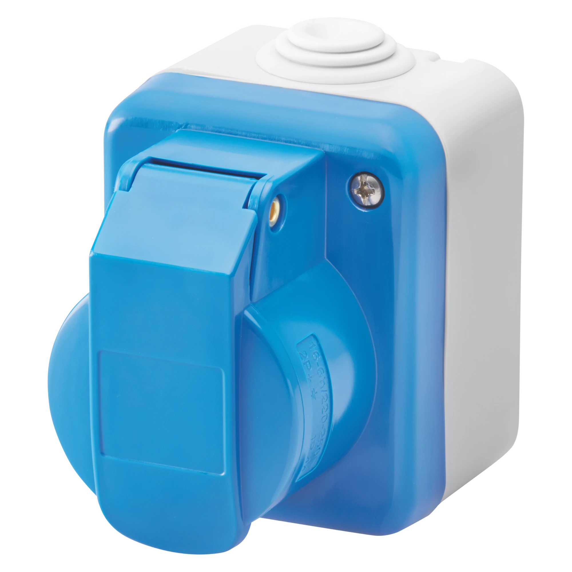 GEWISS GW26222 WALL-MOUNTING INDUSTRIAL SOCKET-OUTLET TO IEC 309 STANDARD - 2P+E - 230V - IP44 - GREY RAL 7035 (img_001) GEWISS GW26222 WALL-MOUNTING INDUSTRIAL SOCKET-OUTLET TO IEC 309 STANDARD - 2P+E - 230V - IP44 - GREY RAL 7035 (img_001)