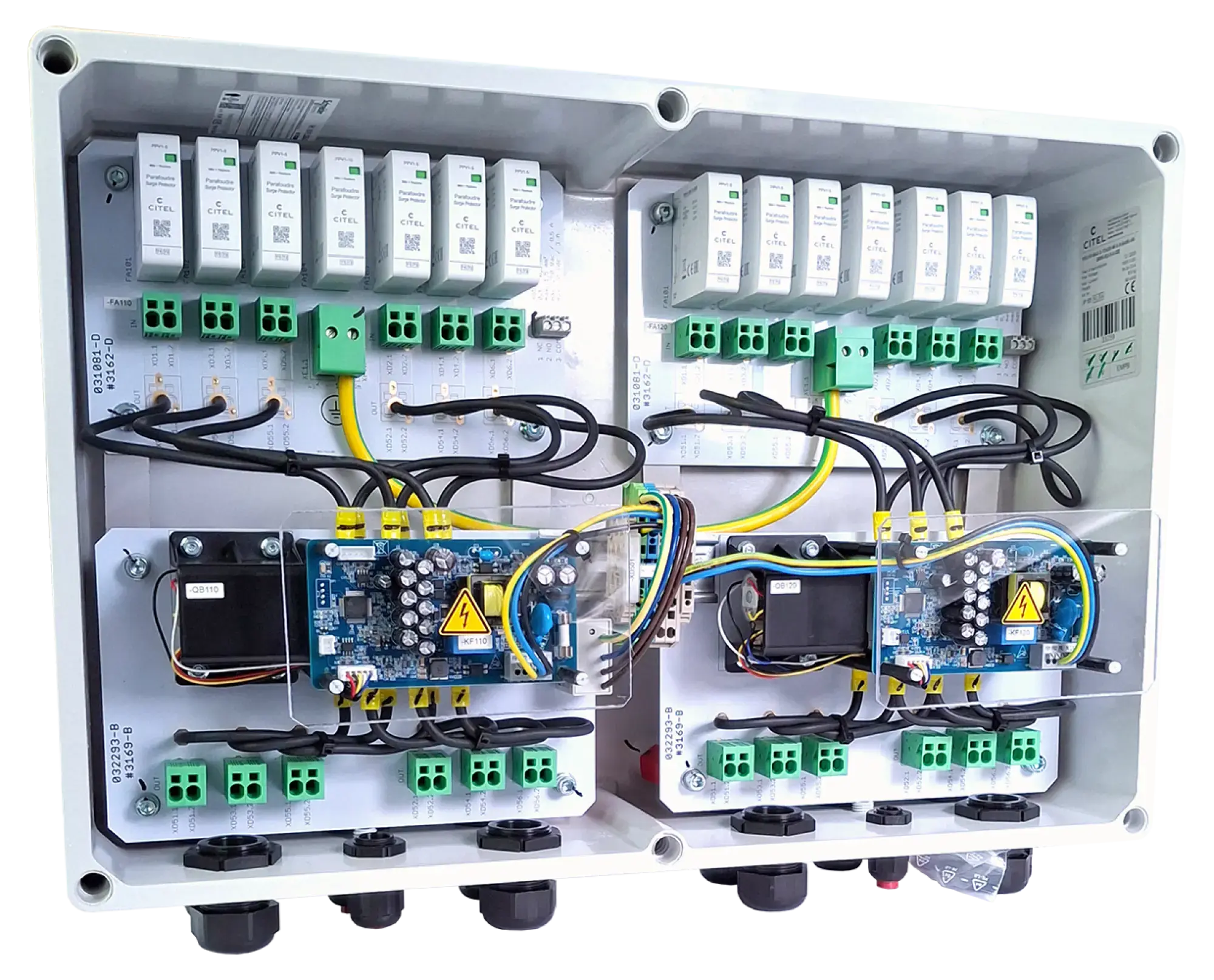 Citel 157650 Generatoranschlusskasten mit Feuerwehrschalter und SPD, 6-MPPT, 2 Strings (img_001)