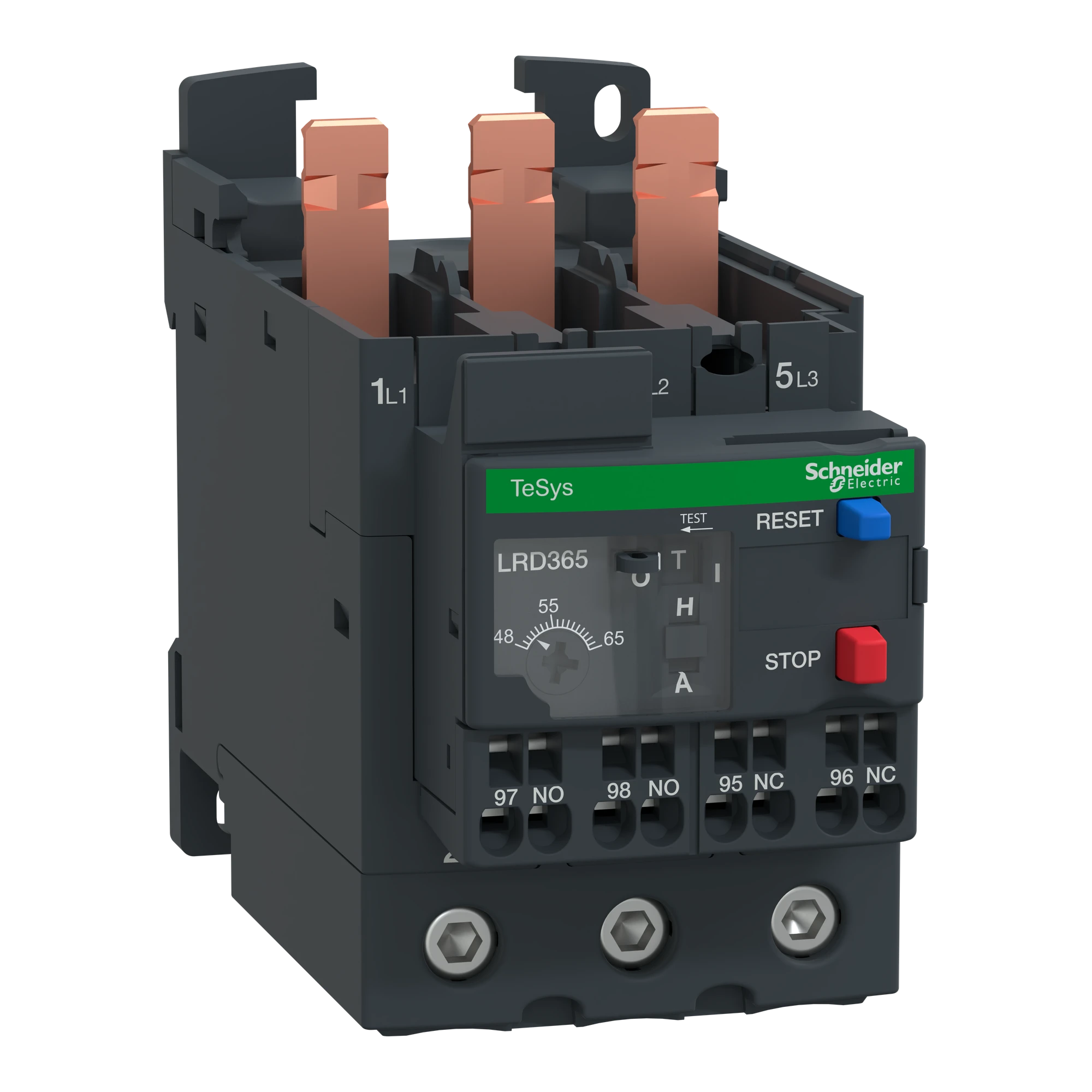 Schneider Electric LRD3653 Motor protection relay, 48-65A, 1NO+1NC, Class 10A, 1NO+1NC, spring terminal connection (img_001) Schneider Electric LRD3653 Motor protection relay, 48-65A, 1NO+1NC, Class 10A, 1NO+1NC, spring terminal connection (img_001)