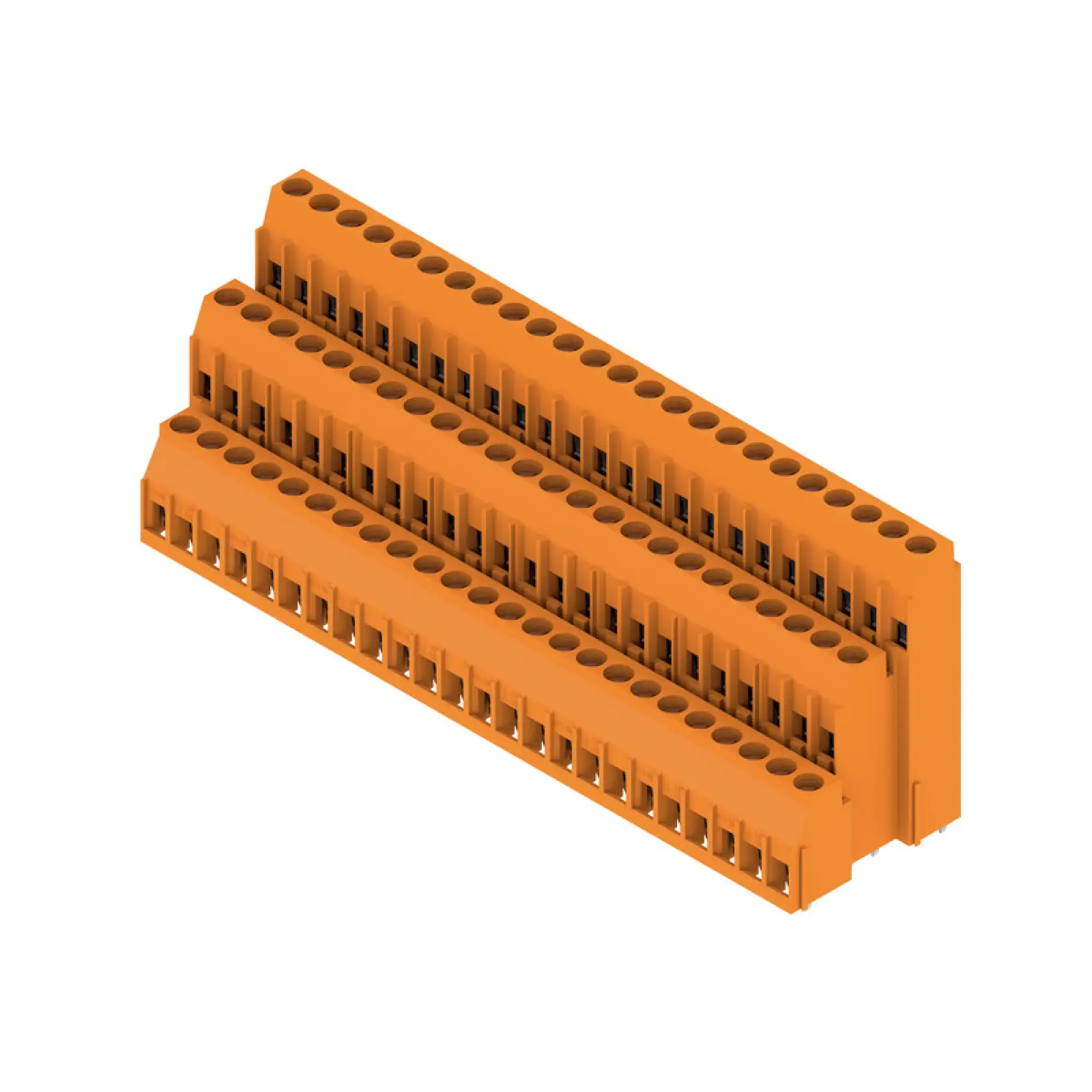 Weidmüller 1979260000 PCB terminal, 320 V, 32.5 A, Pitch in mm: 5.08, 6 mm², Number of poles: 72, Clamping yoke connection, THT solder connection, 90°, Box (img_001) Weidmüller 1979260000 PCB terminal, 320 V, 32.5 A, Pitch in mm: 5.08, 6 mm², Number of poles: 72, Clamping yoke connection, THT solder connection, 90°, Box (img_001)