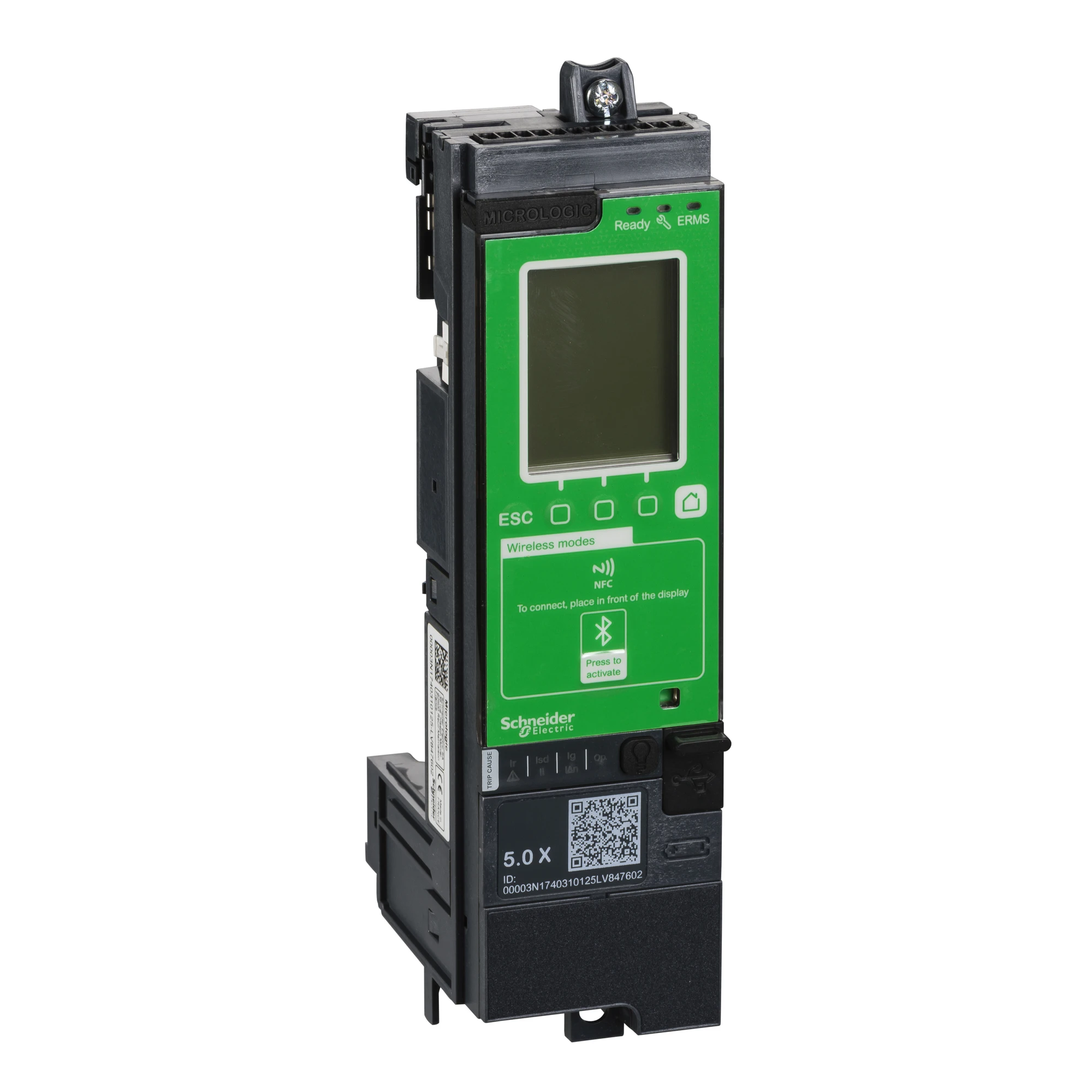 Schneider Electric LV847284 Control and tripping device Micrologic 5.0 X for MasterPact MTZ1 plug-in unit (img_001)