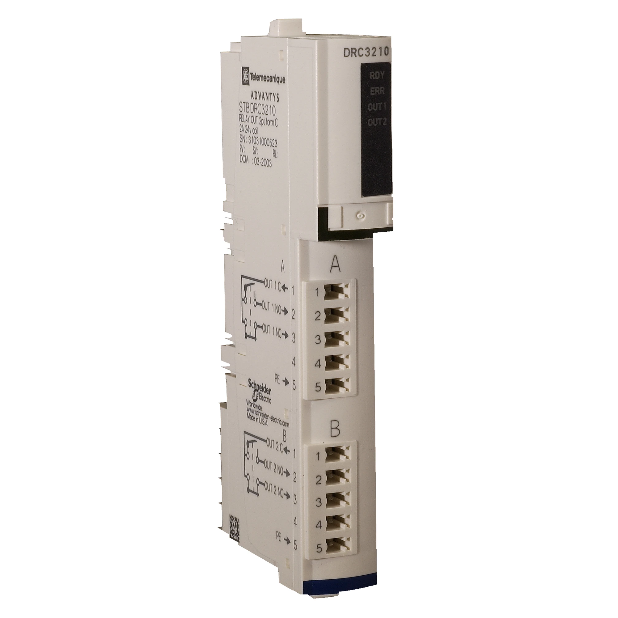 Schneider Electric STBDRC3210K Kit digital output module Standard STB, 24 V 115-230V AC DC, 2A (img_001)