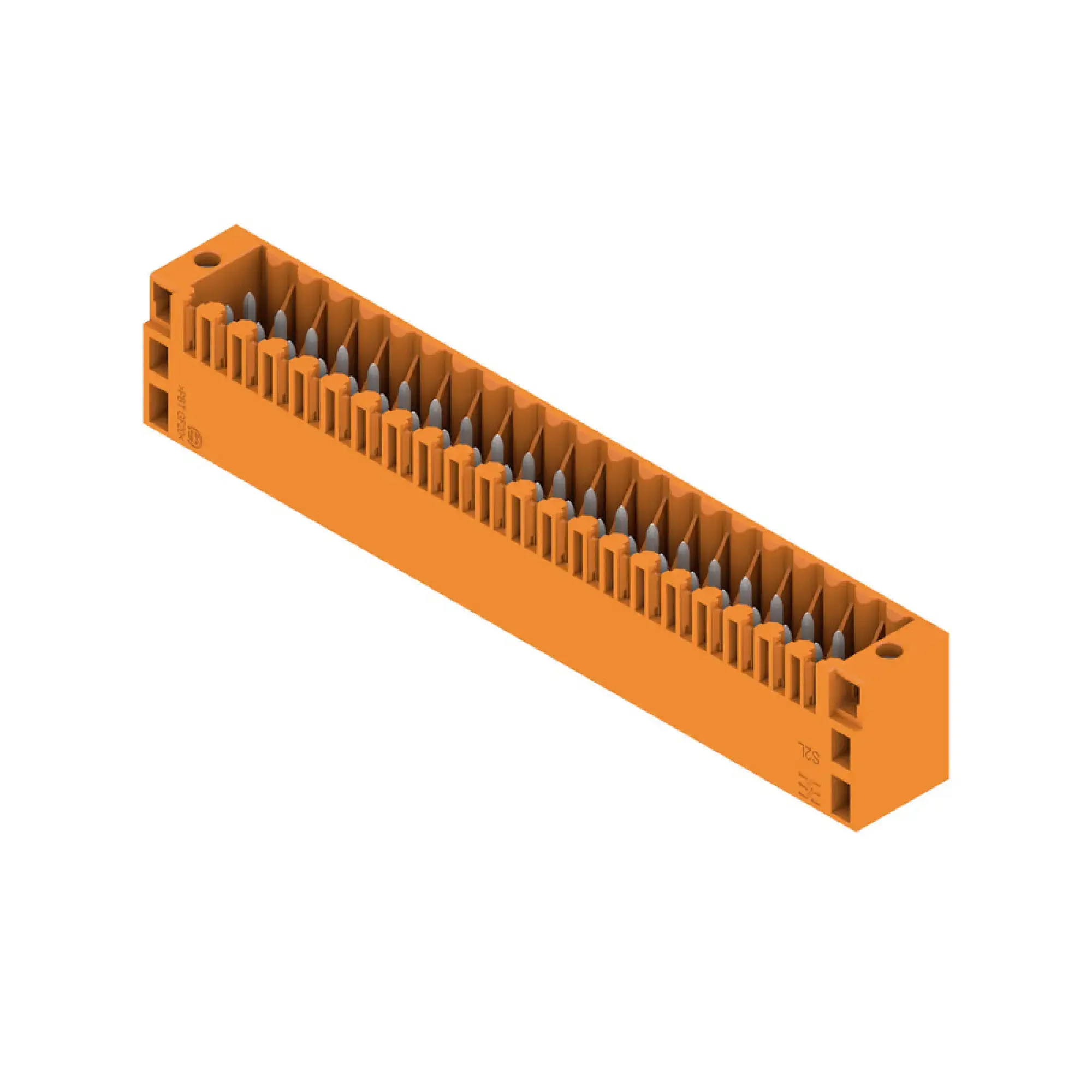Weidmüller 2559340000 PCB connector (board connection), 125 V, 10 A, Pitch in mm: 3.50, Number of poles: 42, THT solder connection, Box (img_001)