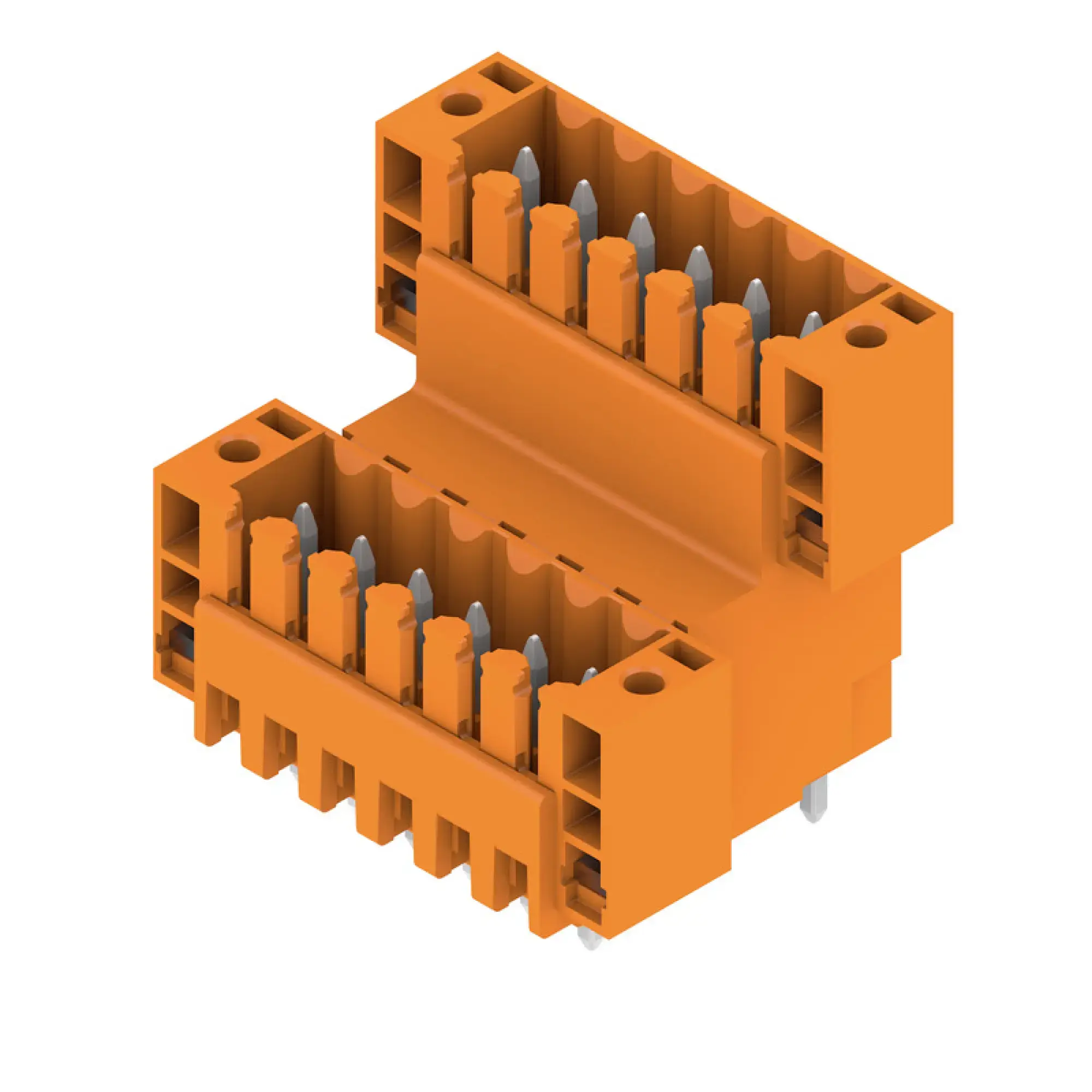 Weidmüller 1641260000 PCB connector (board connection), 160 V, 10.5 A, Pitch in mm: 3.50, Number of poles: 12, THT solder connection, Box (img_001)