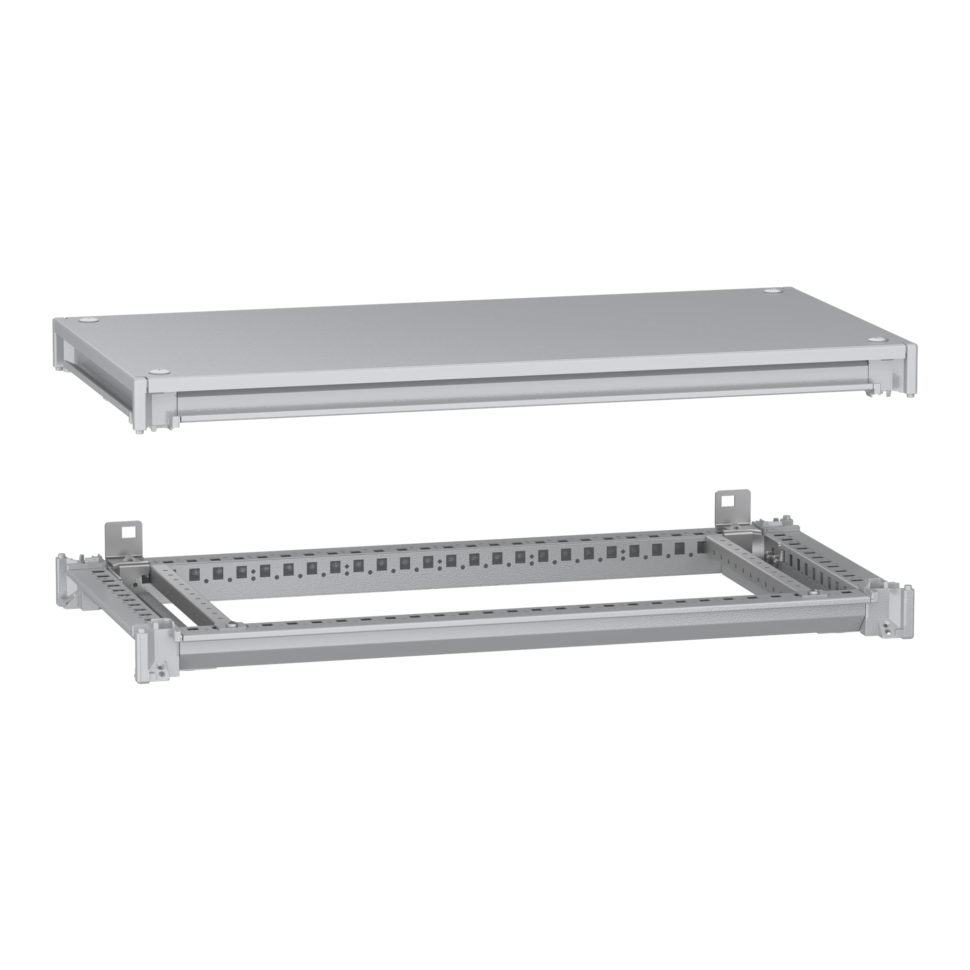 Schneider Electric NSYSFNC84 Lower and upper frame, PanelSeT SFN, for electrical enclosures W 800 x D 400 mm, including roof (img_001)