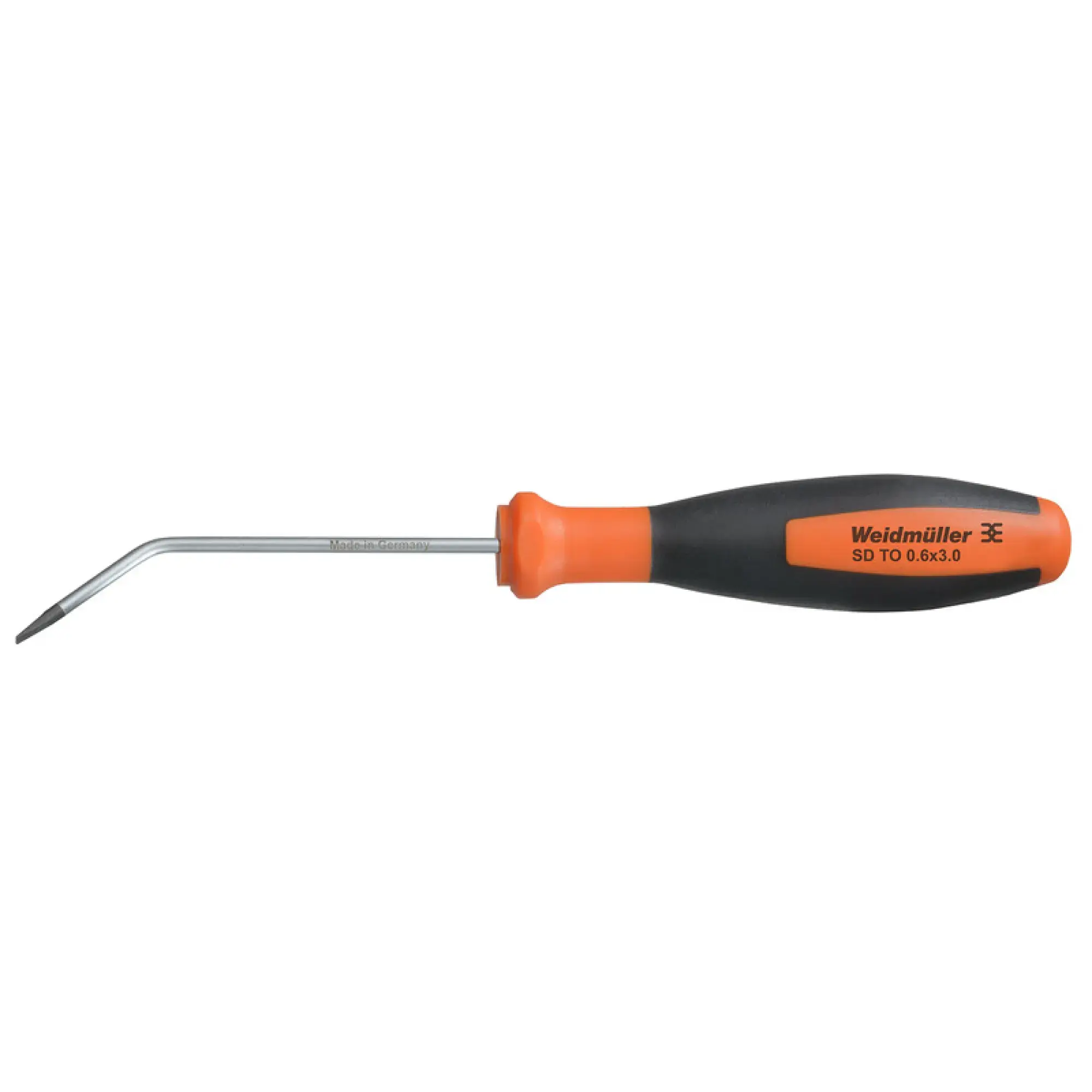 Weidmüller 2749560000 Slotted screwdriver, Blade thickness (A): 0.6 mm, Blade width (B): 3 mm, Blade length: 70 mm, Form: Slotted (img_001) Weidmüller 2749560000 Slotted screwdriver, Blade thickness (A): 0.6 mm, Blade width (B): 3 mm, Blade length: 70 mm, Form: Slotted (img_001)