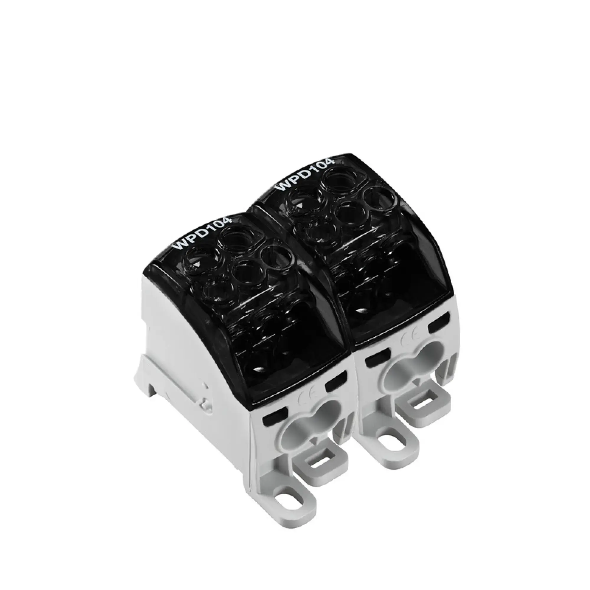 Weidmüller 2725390000 Potential distributor terminal, Screw connection, black, 25 mm², 164 A, 1000 V, Number of connections: 12, Number of levels: 1, Mounting plate, TS 35, (img_001) Weidmüller 2725390000 Potential distributor terminal, Screw connection, black, 25 mm², 164 A, 1000 V, Number of connections: 12, Number of levels: 1, Mounting plate, TS 35, (img_001)