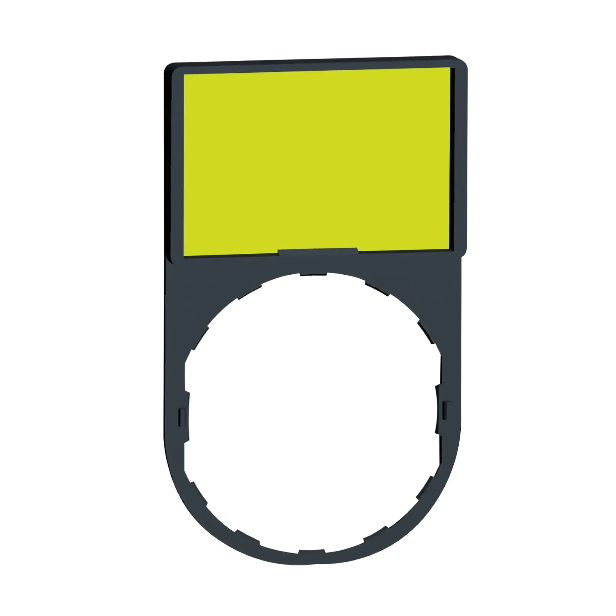 Schneider Electric ZBY6102 Label holder 30x50mm with blank plate, for Ø 22 devices with round front element (img_008) Schneider Electric ZBY6102 Label holder 30x50mm with blank plate, for Ø 22 devices with round front element (img_008)