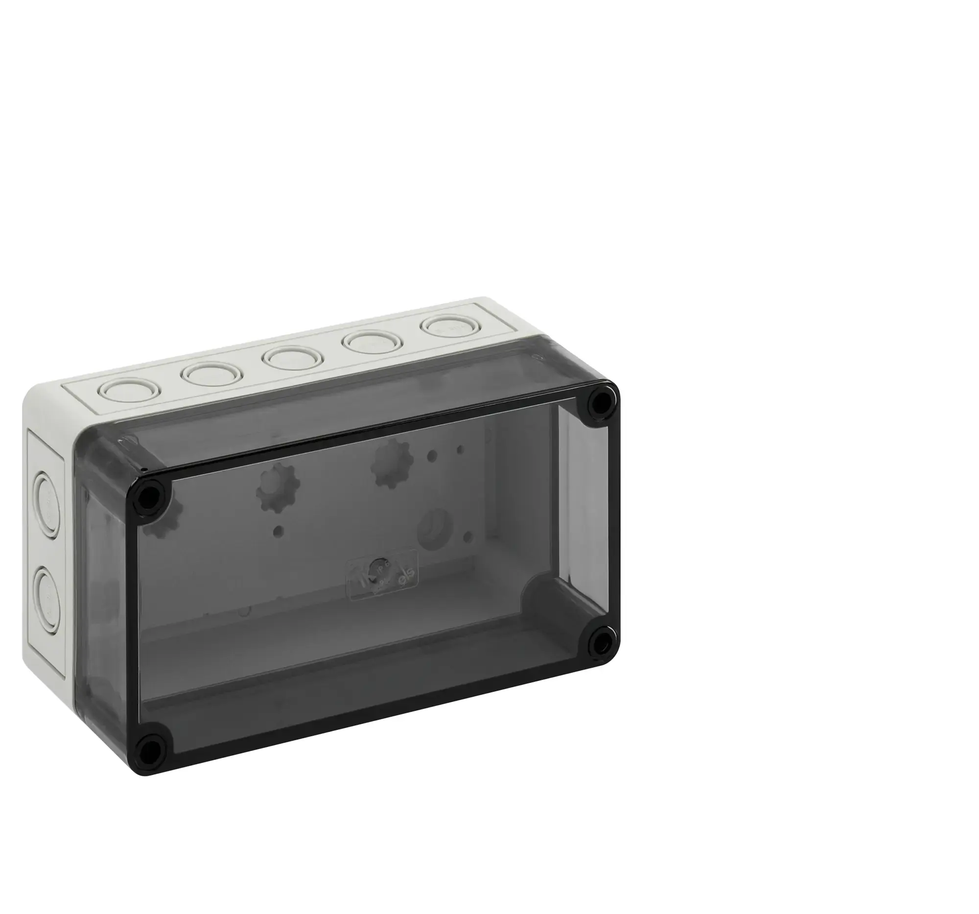 Spelsberg 10651001 Empty enclosure, Type of protection IP66, Impact strength IK07, Protection class II, Ui 690V AC, Rated insulation voltage 1000V DC, Halogen free (img_001)