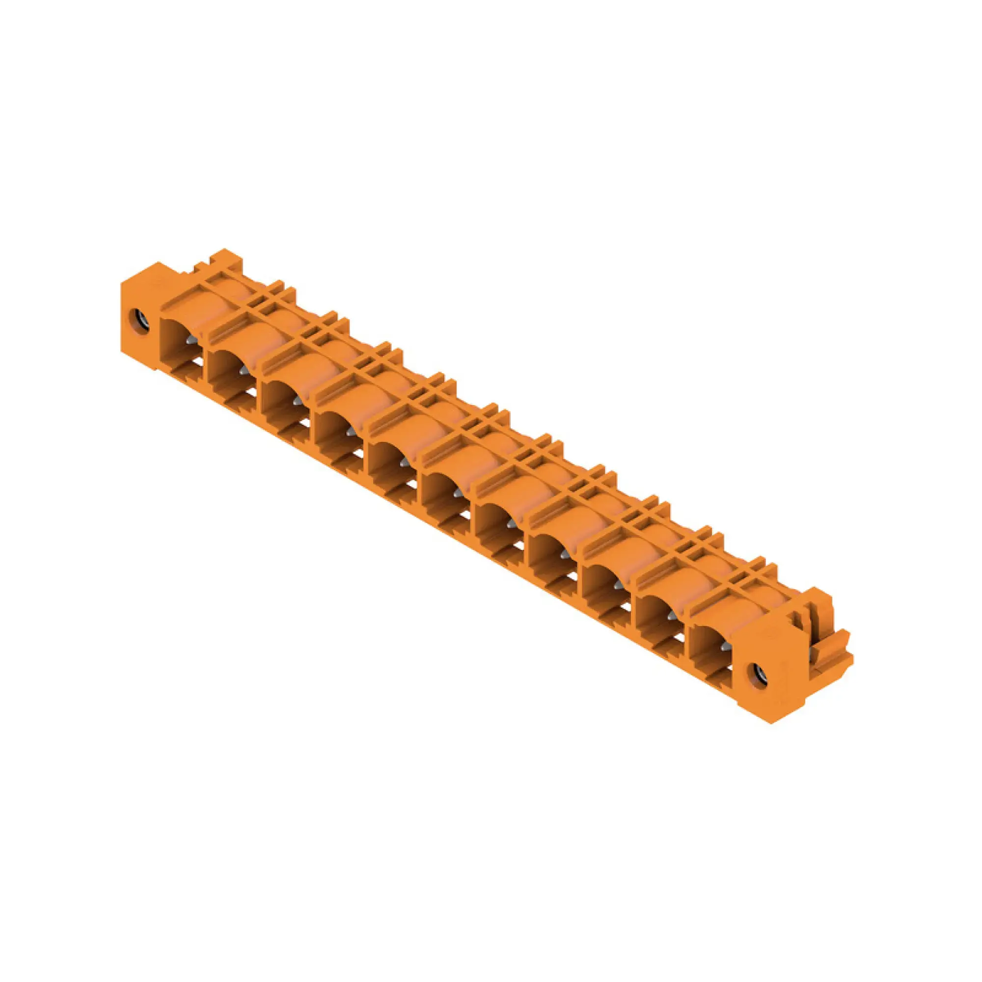 Weidmüller 1472700000 PCB connector (board connection), 500 V, 27.5 A, Pitch in mm: 7.62, Number of poles: 11, THT solder connection, Box (img_001)