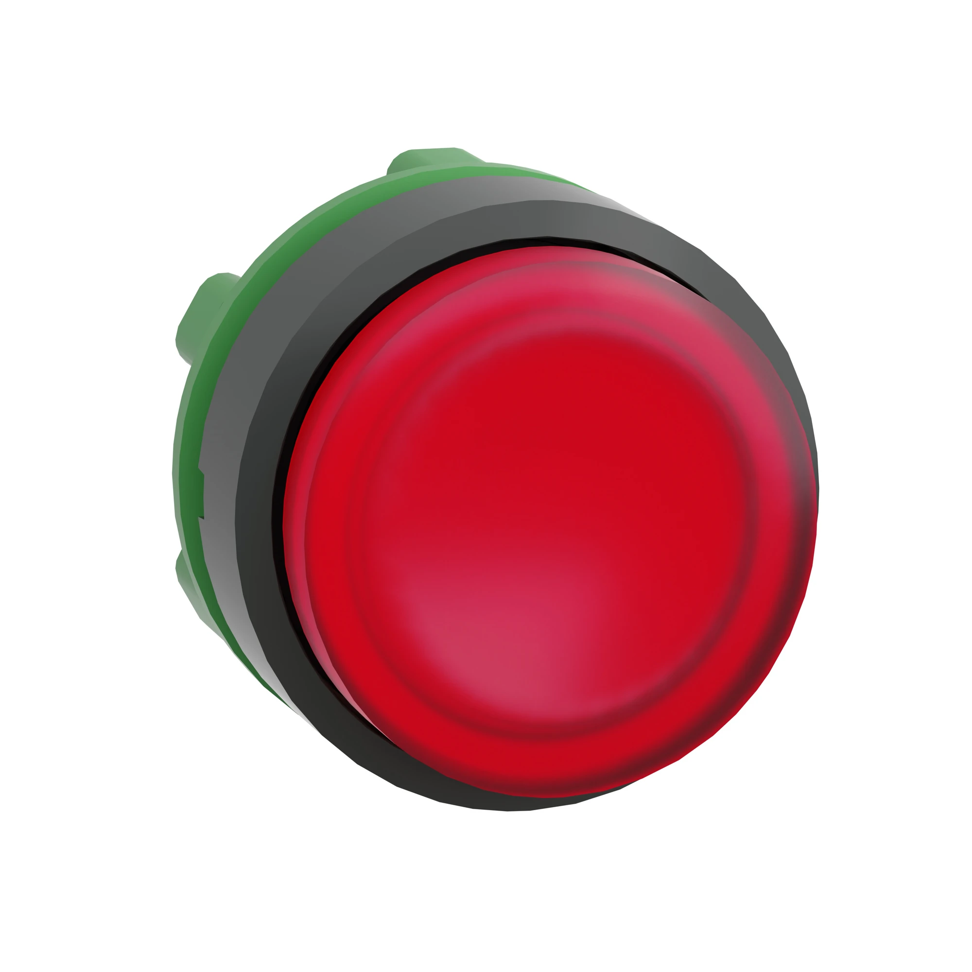 Schneider Electric ZB5AW143 Illuminated Push Button, Front Element, Harmony XB5, Plastic, 22mm, Red, Projecting, for Universal LED (img_005)