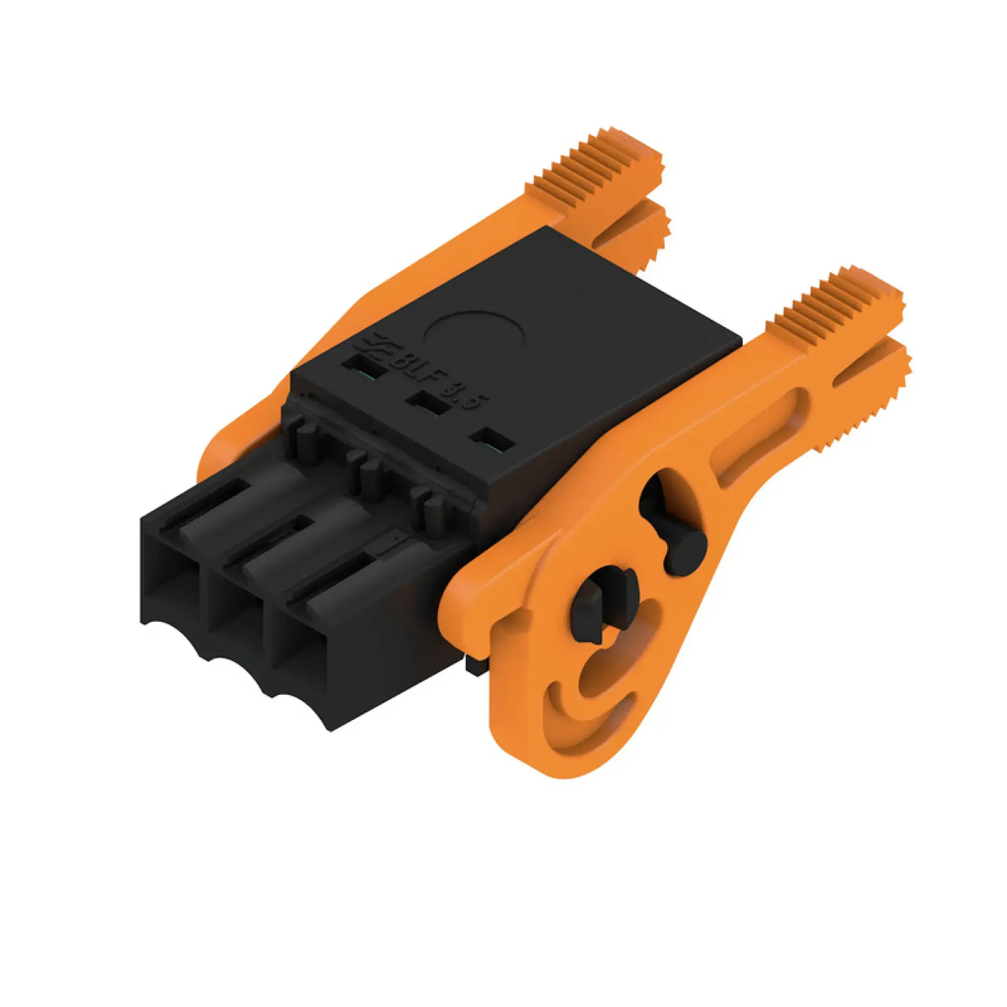 Weidmüller 2459850000 PCB connector (wire connection), 160 V, 17.5 A, Pitch in mm: 3.50, 1.5 mm², Number of poles: 3, PUSH IN with actuator, Box (img_001)