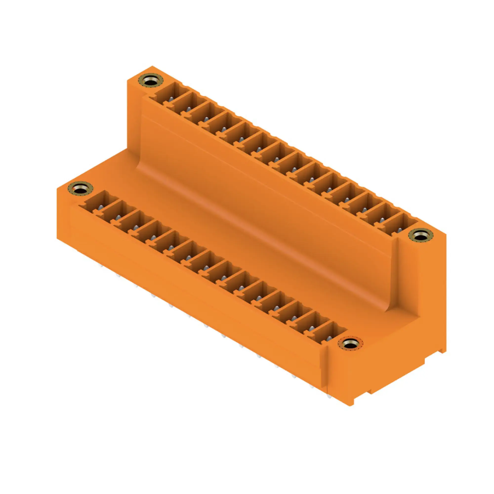 Weidmüller 1035120000 PCB connector (board connection), 160 V, 17.5 A, Pitch in mm: 3.81, Number of poles: 28, THT solder connection, Box (img_001)