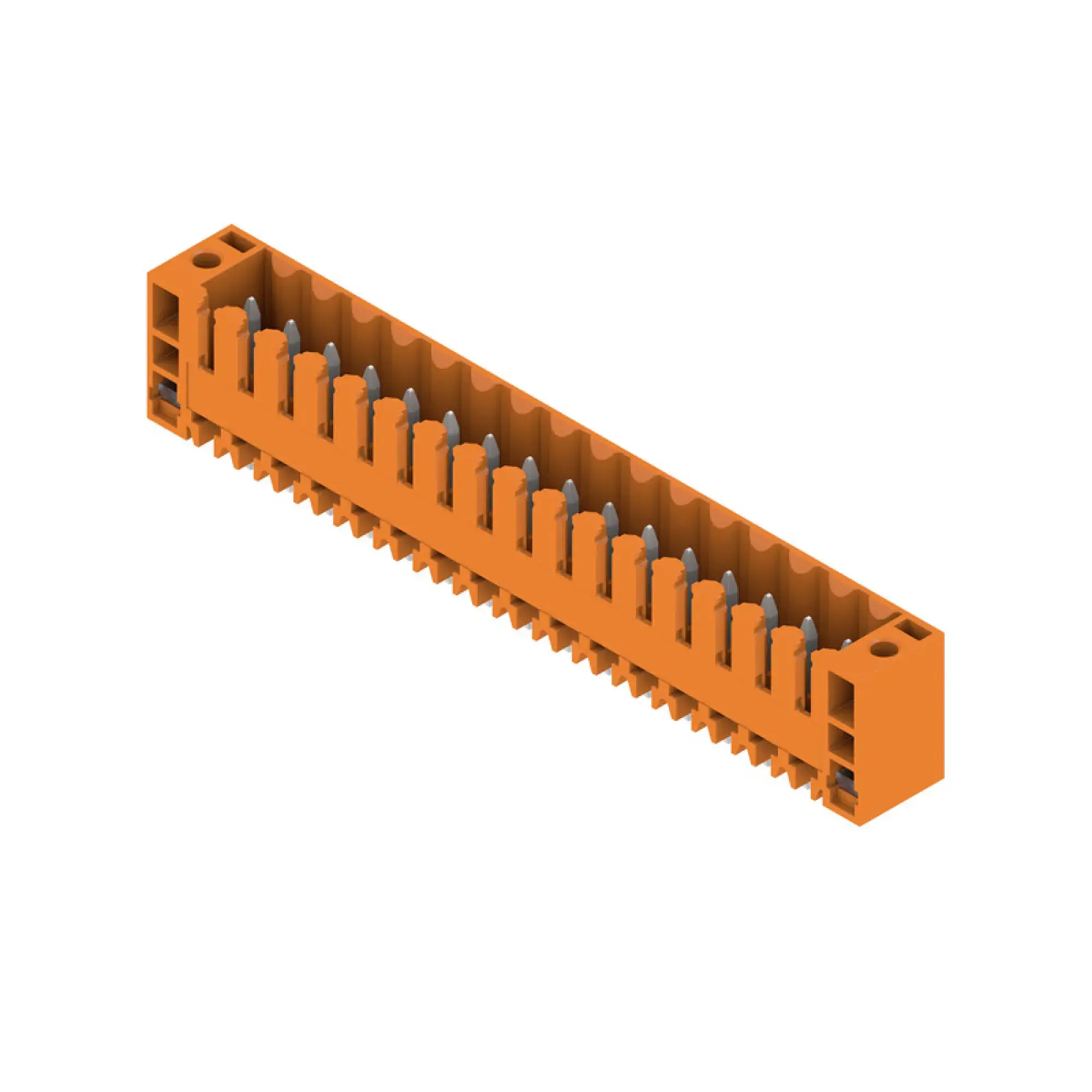 Weidmüller 1607640000 PCB connector (board connection), 160 V, 17 A, Pitch in mm: 3.50, Number of poles: 16, THT solder connection, Box (img_001) Weidmüller 1607640000 PCB connector (board connection), 160 V, 17 A, Pitch in mm: 3.50, Number of poles: 16, THT solder connection, Box (img_001)