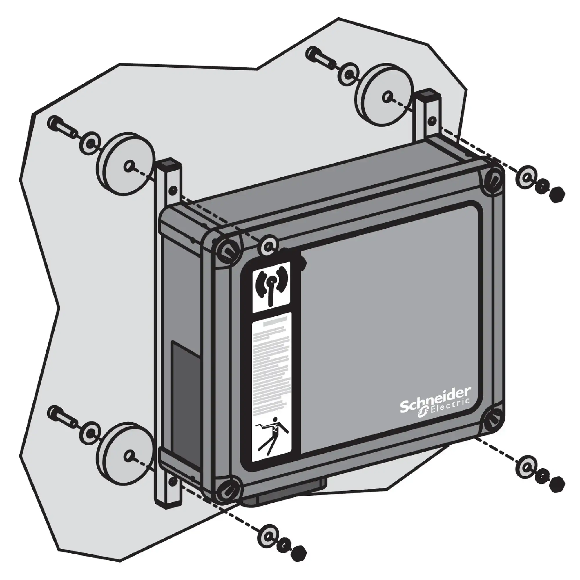 Schneider Electric ZARC091 Bausatz mit Magnethalterung für ZARB-Empfänger (img_002) Schneider Electric ZARC091 Bausatz mit Magnethalterung für ZARB-Empfänger (img_002)