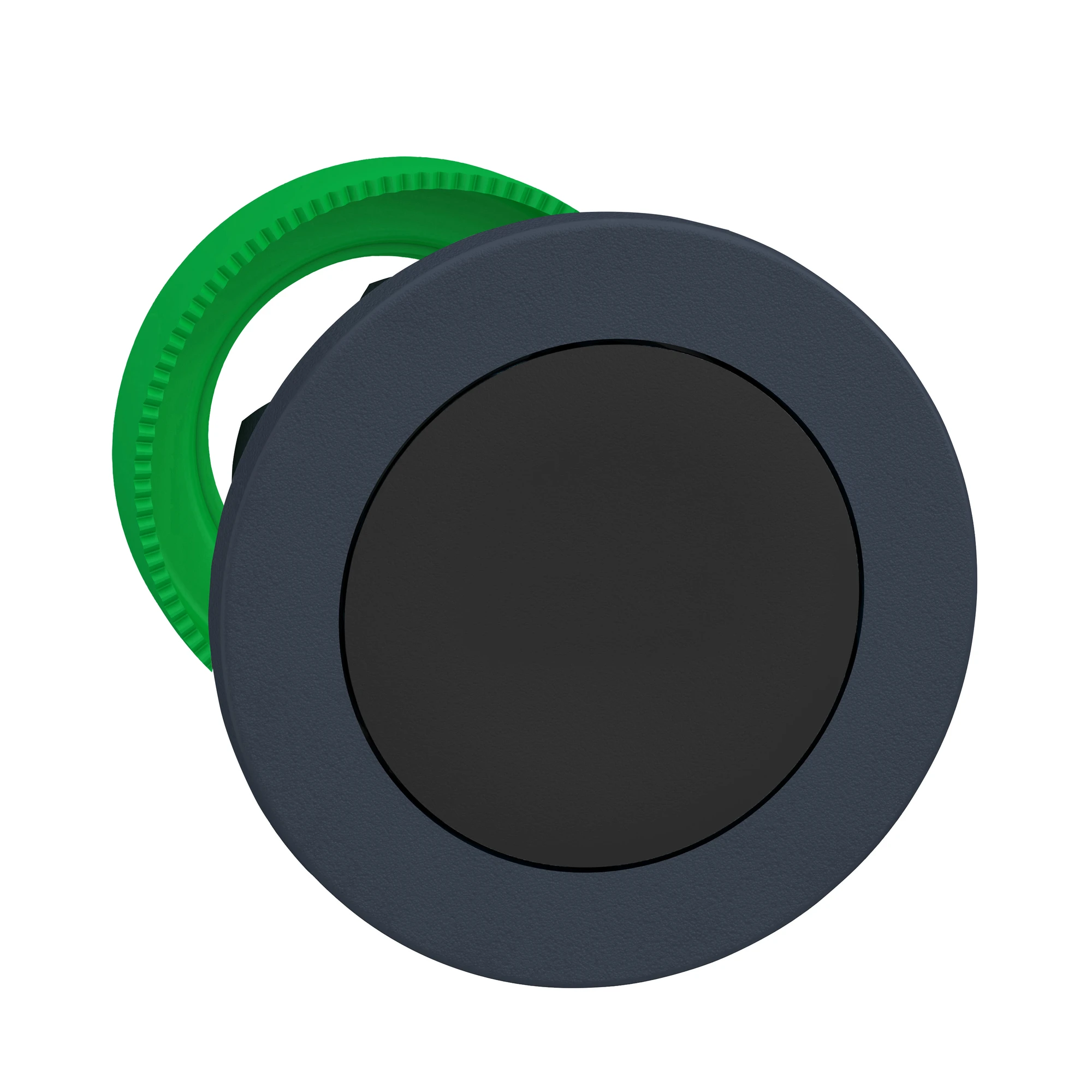 Schneider Electric ZB5FH02 Push button, front element, Harmony XB5F, plastic, 30mm, black, unmarked, latching (img_001)