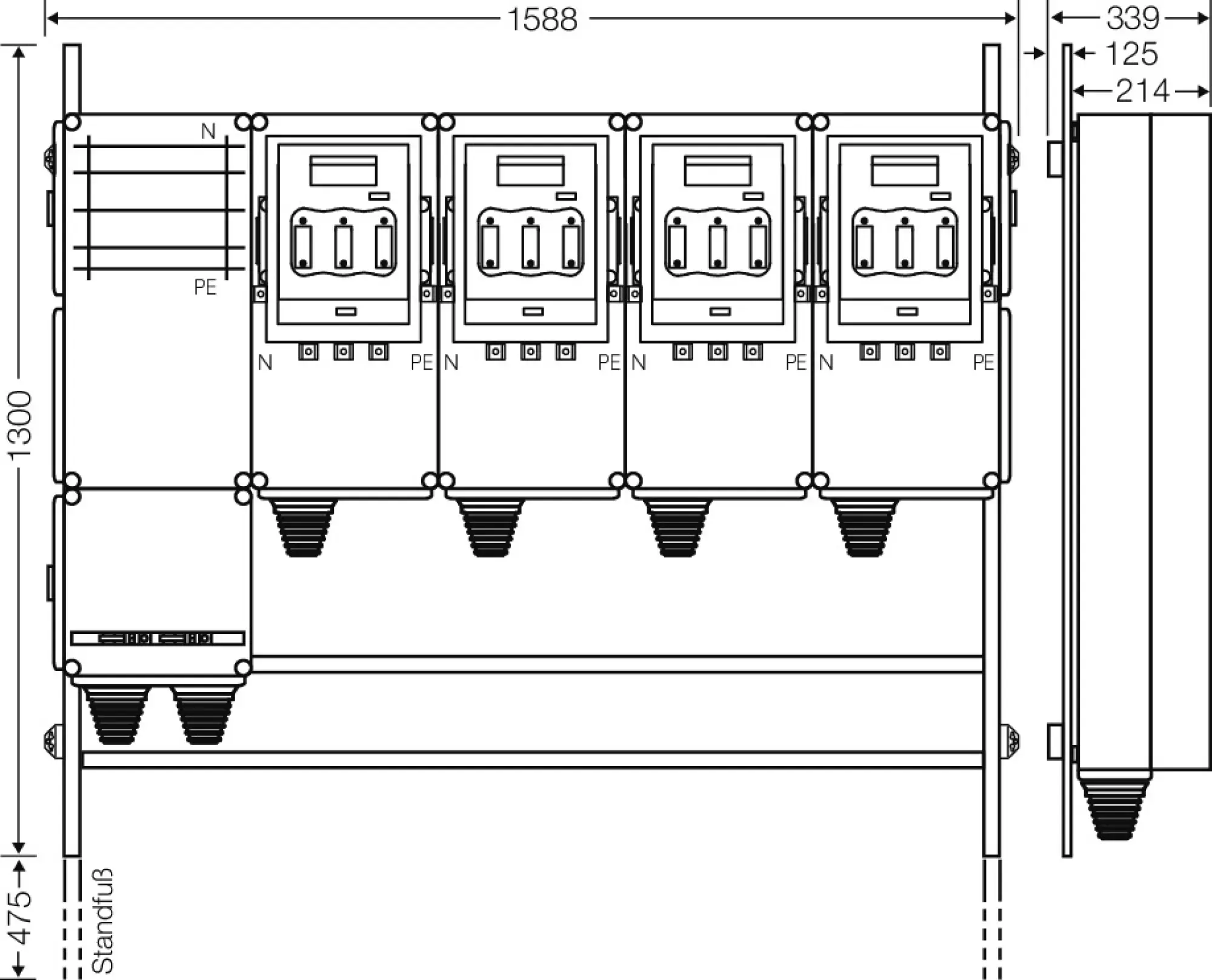 Hensel 65000163 Ladeverteiler für bis zu 4 Abgänge à 140kW Mi EV 140kW 4000 (img_002) Hensel 65000163 Ladeverteiler für bis zu 4 Abgänge à 140kW Mi EV 140kW 4000 (img_002)