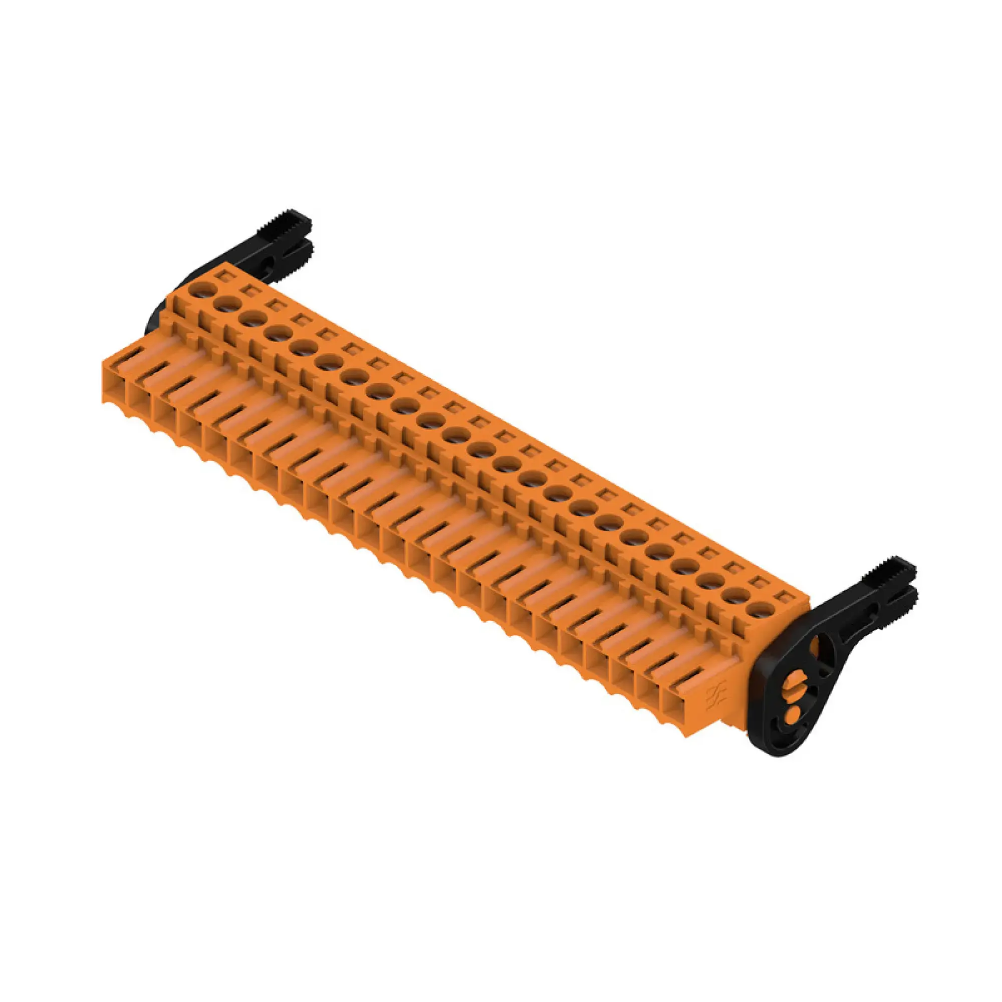 Weidmüller 1687860000 PCB connector (wire connection), 160 V, 17 A, Pitch in mm: 3.50, 1.5 mm², Number of poles: 23, Clamping yoke connection, Box (img_001) Weidmüller 1687860000 PCB connector (wire connection), 160 V, 17 A, Pitch in mm: 3.50, 1.5 mm², Number of poles: 23, Clamping yoke connection, Box (img_001)