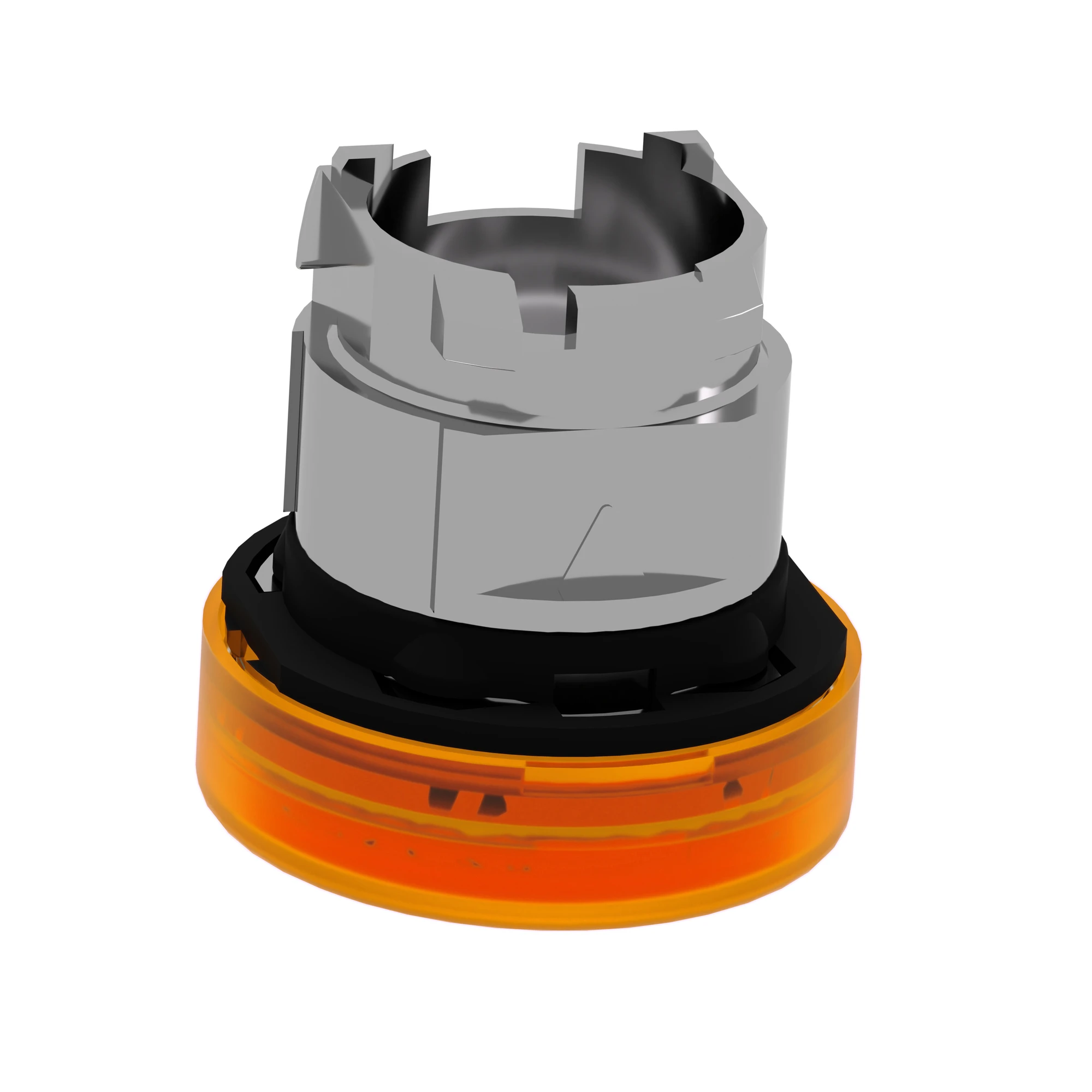 Schneider Electric ZB4BV053E Indicator light, front element, Harmony XB4, metal, 22mm, orange, for universal LED, smooth dome, for insert label (img_008) Schneider Electric ZB4BV053E Indicator light, front element, Harmony XB4, metal, 22mm, orange, for universal LED, smooth dome, for insert label (img_008)