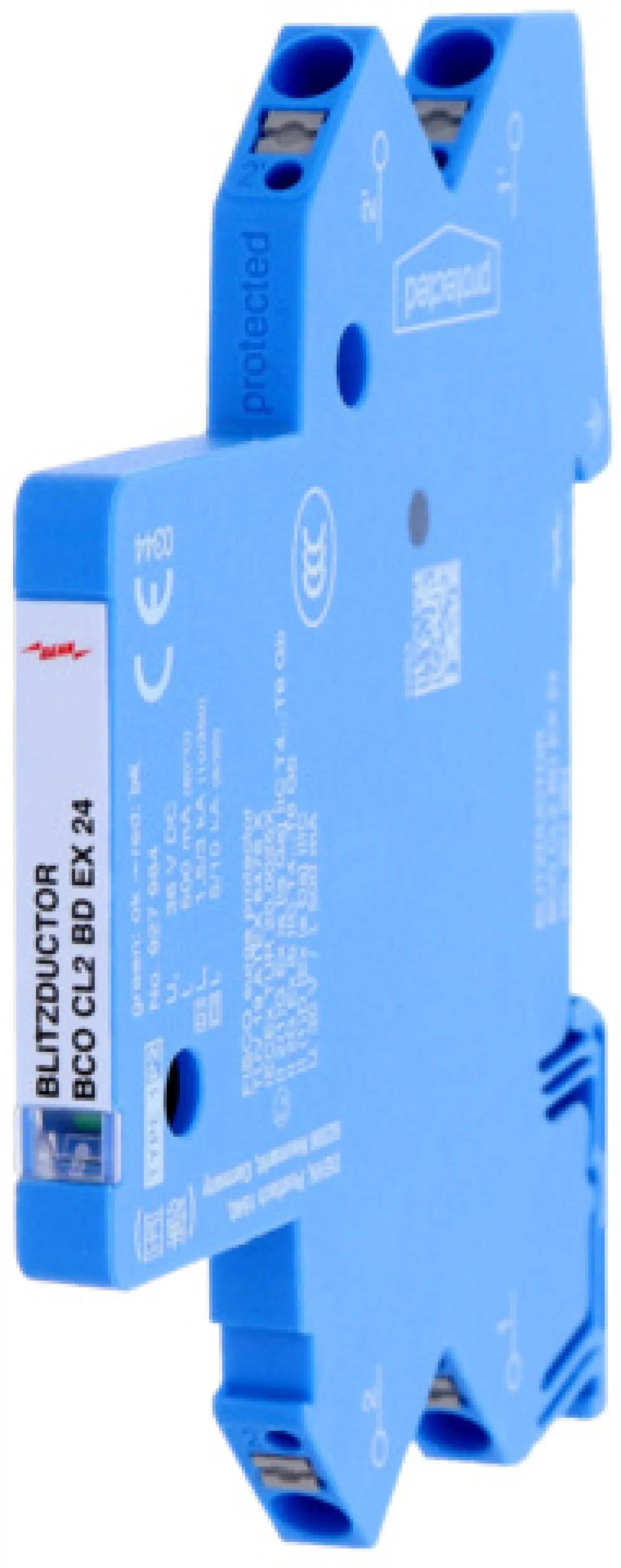 Dehn 927984 Compact combined arrester for 1 pair BLITZDUCTORconnect w. fault indication (img_003)