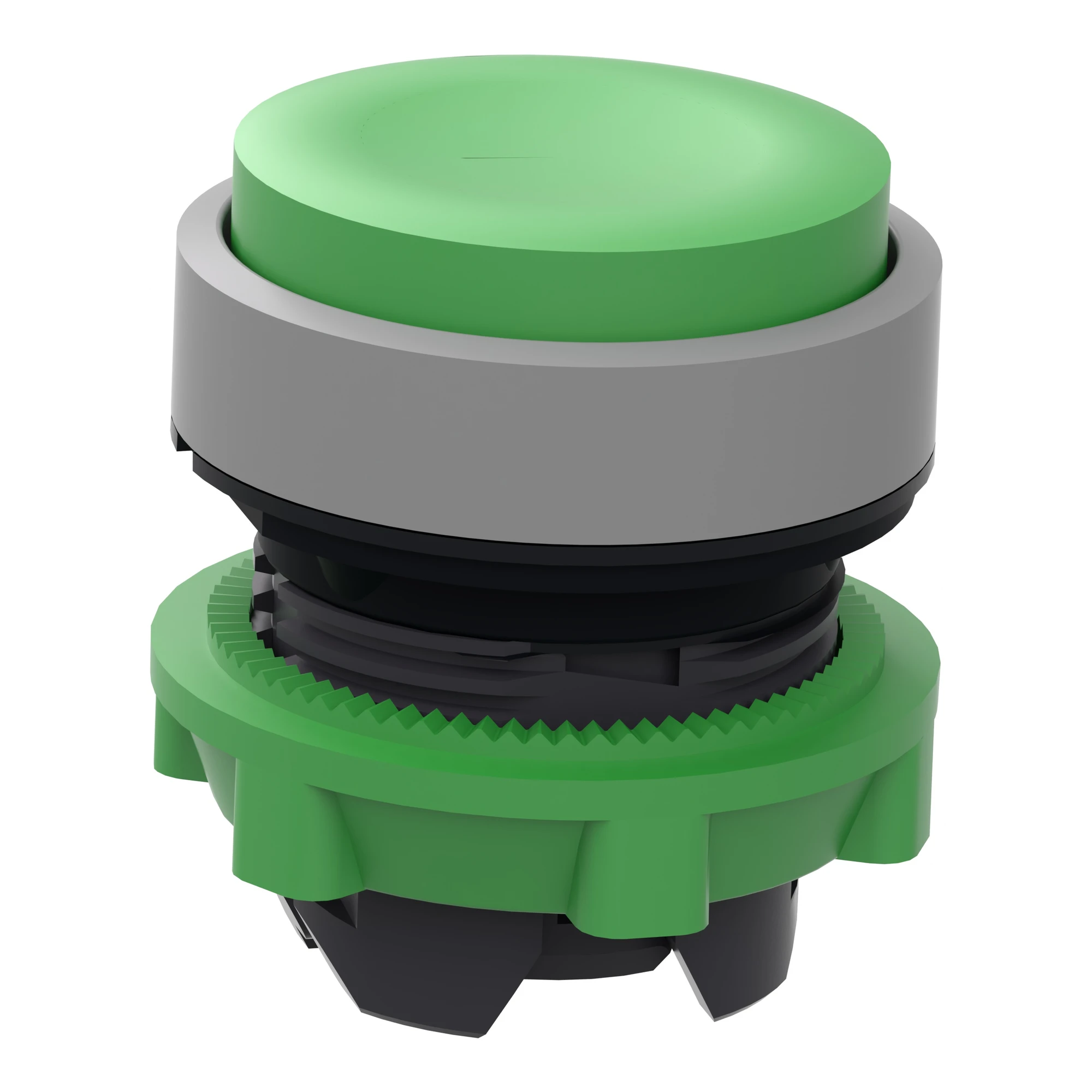 Schneider Electric ZB5AL3C0 Push button, front element, Harmony XB5, plastic, 22mm, light grey, green, projecting, blank, momentary (img_007) Schneider Electric ZB5AL3C0 Push button, front element, Harmony XB5, plastic, 22mm, light grey, green, projecting, blank, momentary (img_007)