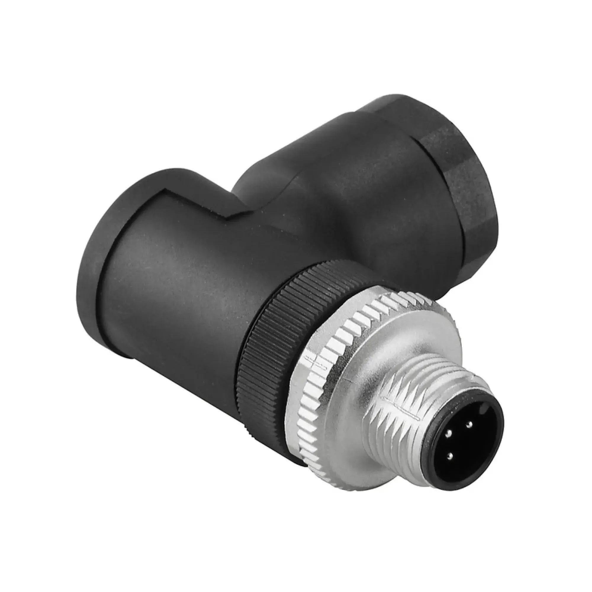 Weidmüller 1837560000 Round plug (field customisable), M12, A-coded, pin, 90°, Screw connection, Number of poles: 5, IP67, Shield connection: No (img_001)