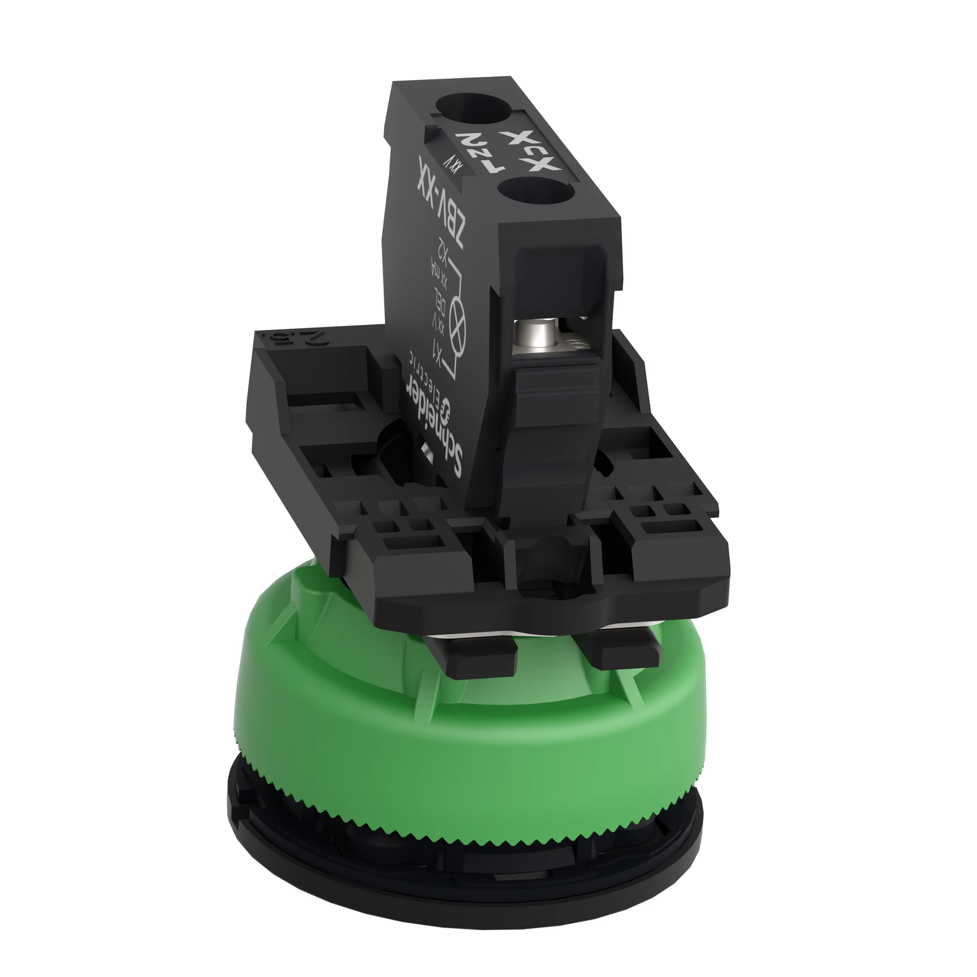 Schneider Electric XB5FVG6 Pilot Light, Harmony XB5F, Plastic, Antimicrobial, Blue, 30mm, Universal LED, Smooth Dome, 110-120V AC (img_008) Schneider Electric XB5FVG6 Pilot Light, Harmony XB5F, Plastic, Antimicrobial, Blue, 30mm, Universal LED, Smooth Dome, 110-120V AC (img_008)