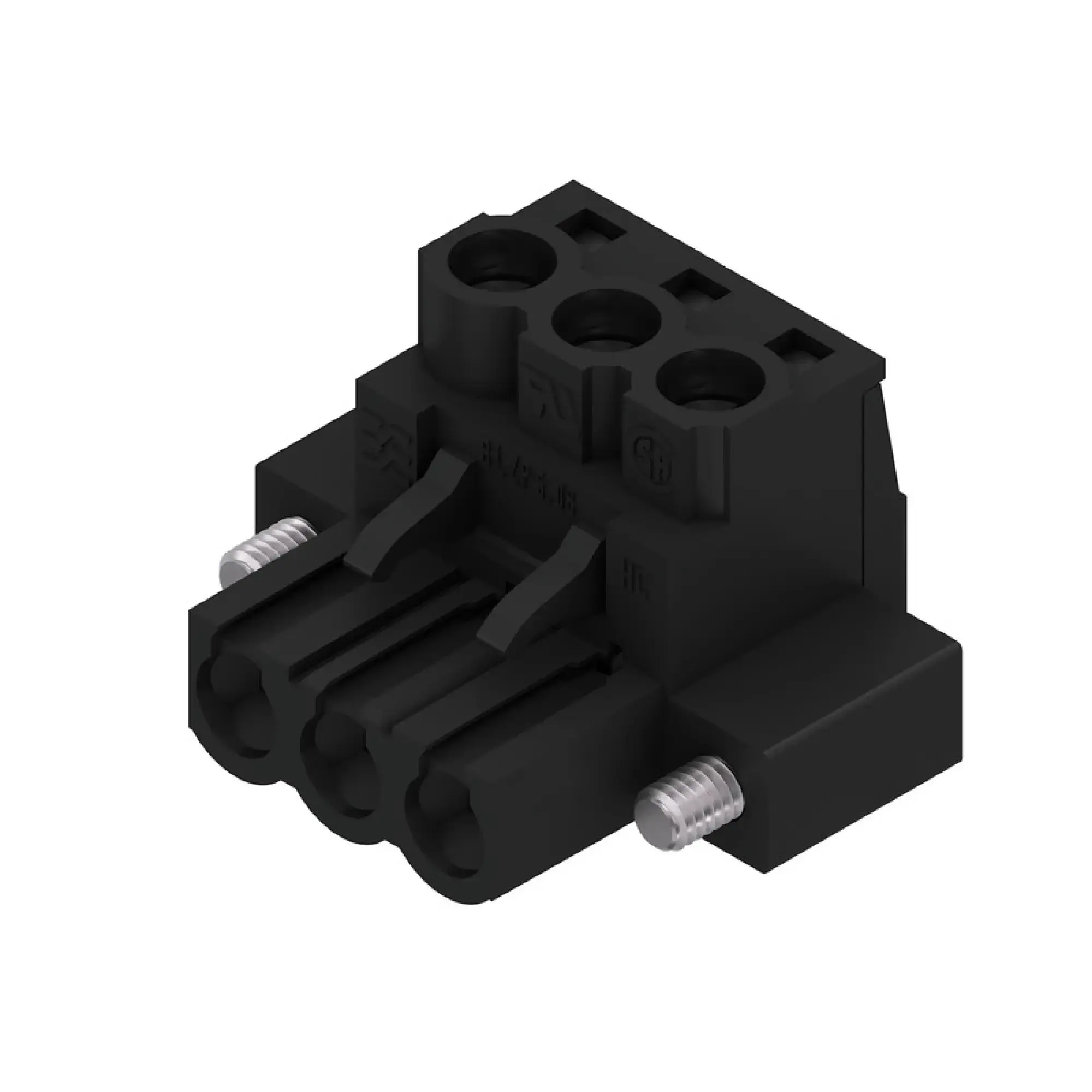 Weidmüller 1944340000 PCB connector (wire connection), 320 V, 23 A, Pitch in mm: 5.08, 4 mm², Number of poles: 3, Clamping yoke connection, Box (img_001)