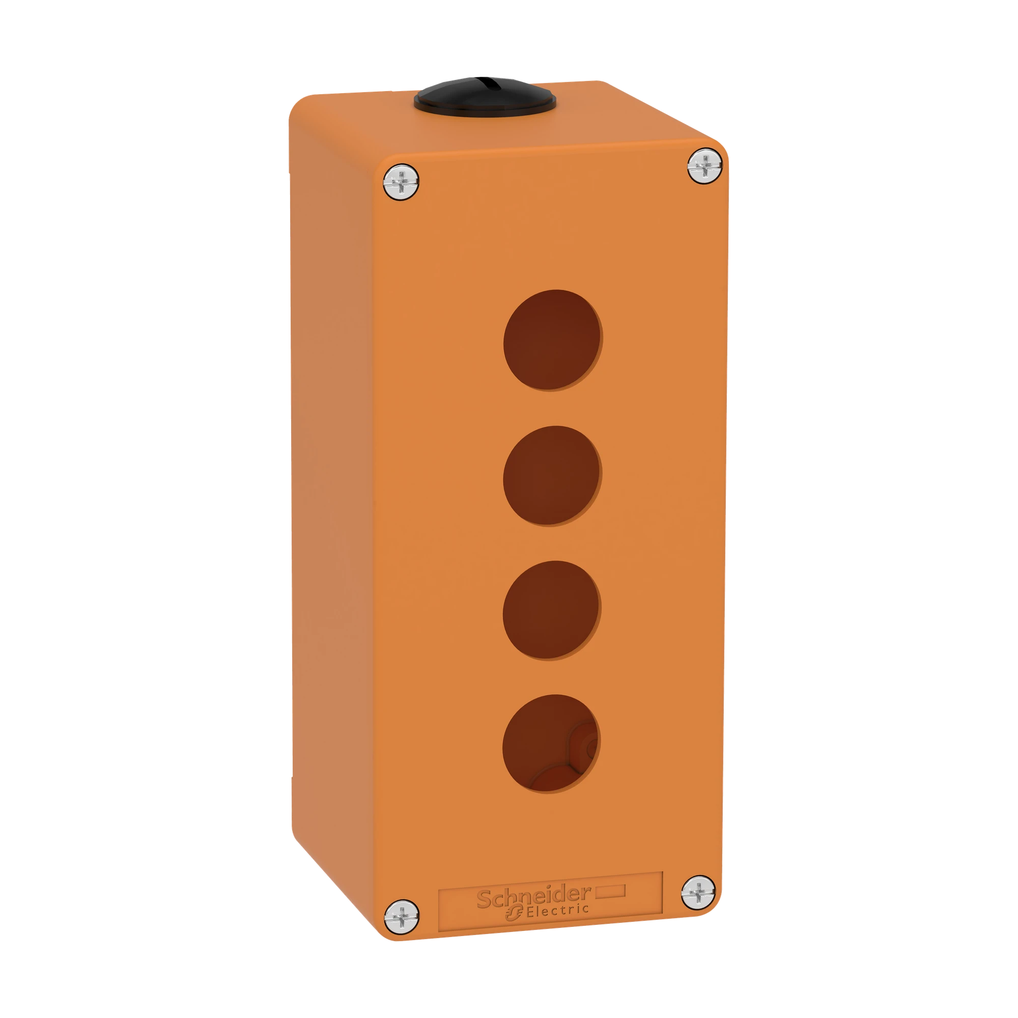 Schneider Electric XAPO3504 Empty housing XAP, metal, orange, for 4x22mm, 80x175x77, M25 (img_001) Schneider Electric XAPO3504 Empty housing XAP, metal, orange, for 4x22mm, 80x175x77, M25 (img_001)