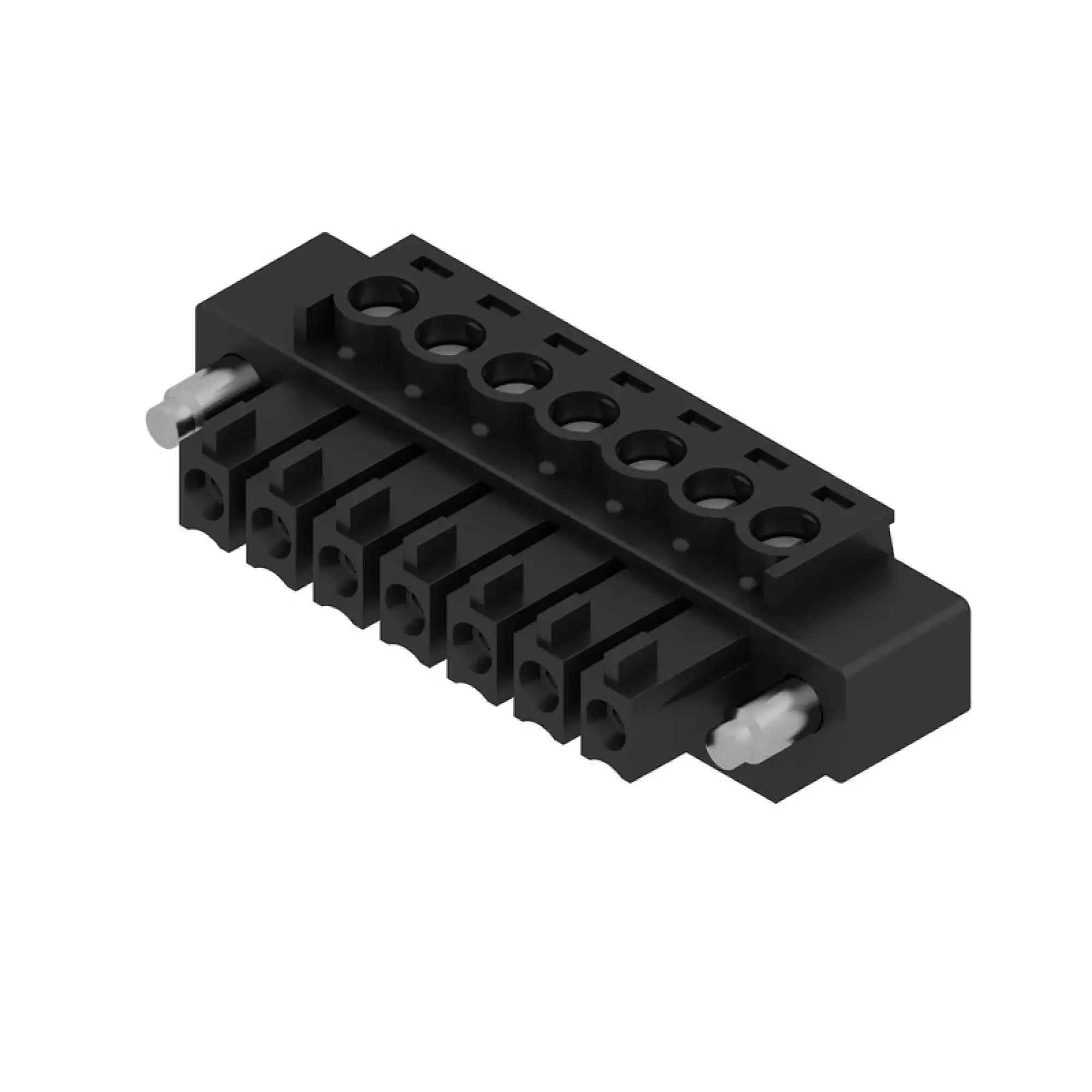 Weidmüller 1837020000 PCB connector (wire connection), 160 V, 17.5 A, Pitch in mm: 3.81, 1.5 mm², Number of poles: 7, Clamping yoke connection, Box (img_001)