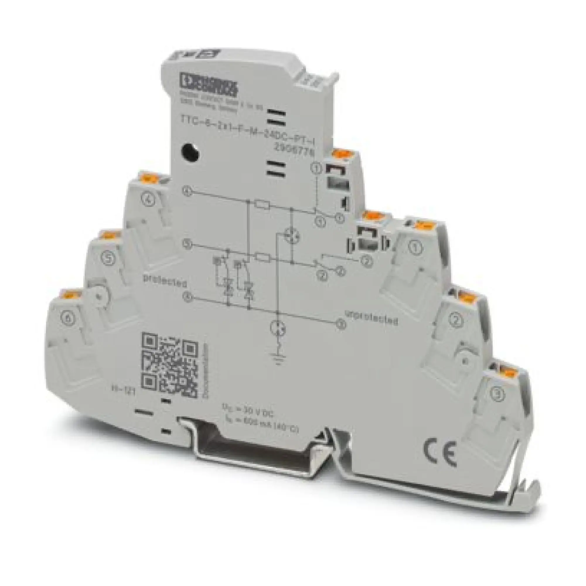 Phoenix Contact 2906776 Surge protection device TTC-6-2X1-F-M-24DC-PT-I (img_001)