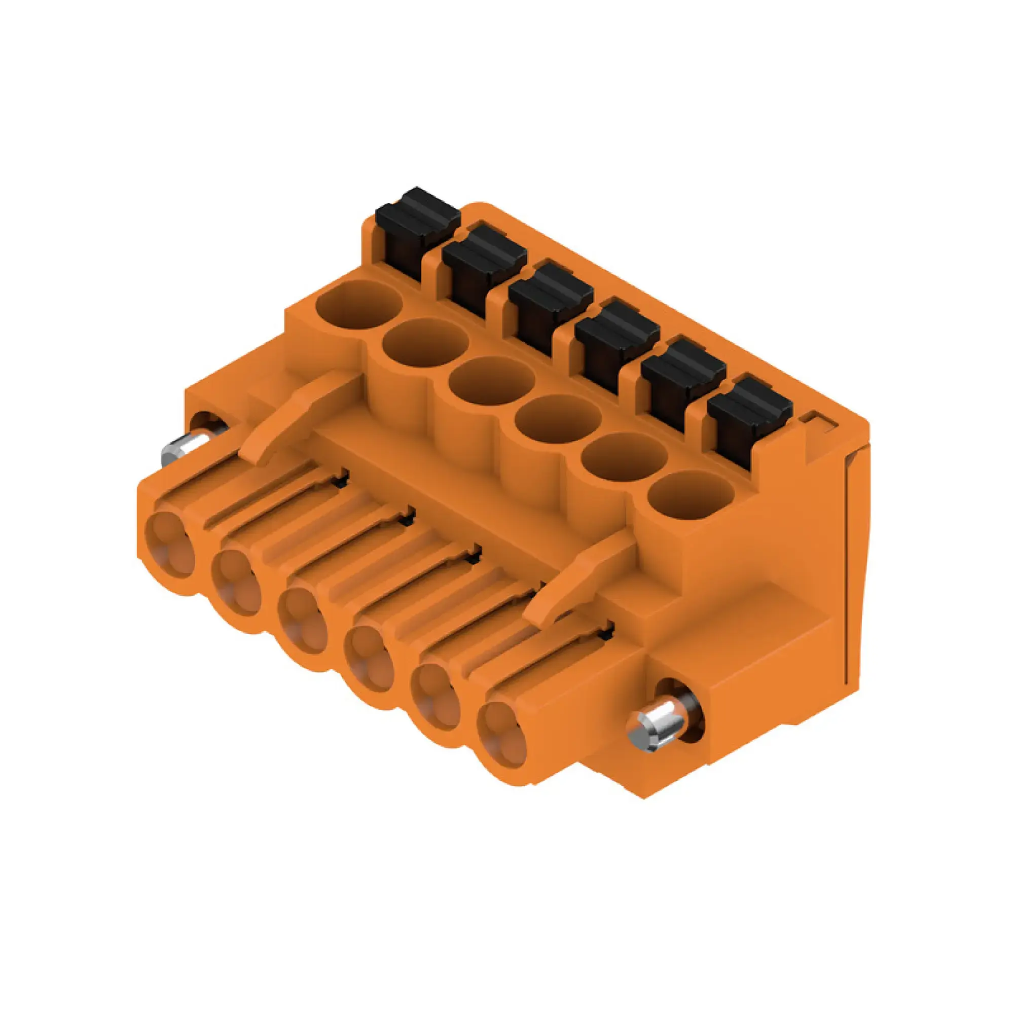 Weidmüller 1002130000 PCB connector (wire connection), 320 V, 24 A, Pitch in mm: 5.08, 3.31 mm², Number of poles: 6, PUSH IN with actuator, Box (img_001)