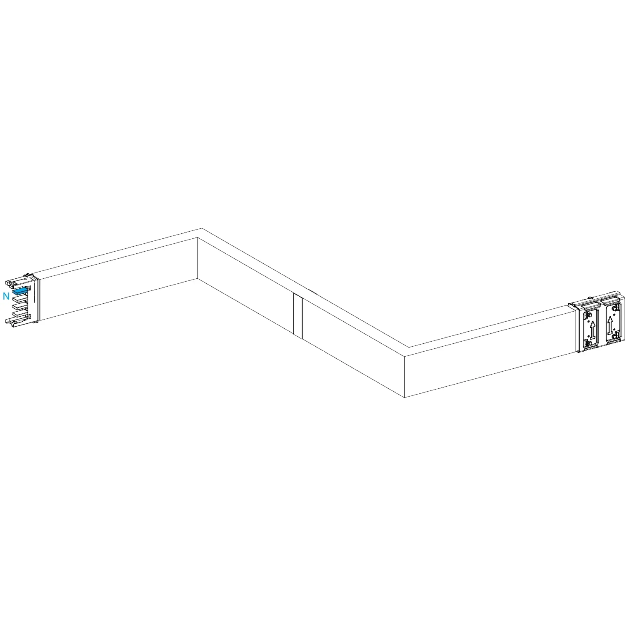 Schneider Electric KSA400DZCH43F KSA Z-Element, 400A, vertical, right-left, selectable length, fire barrier (img_002)
