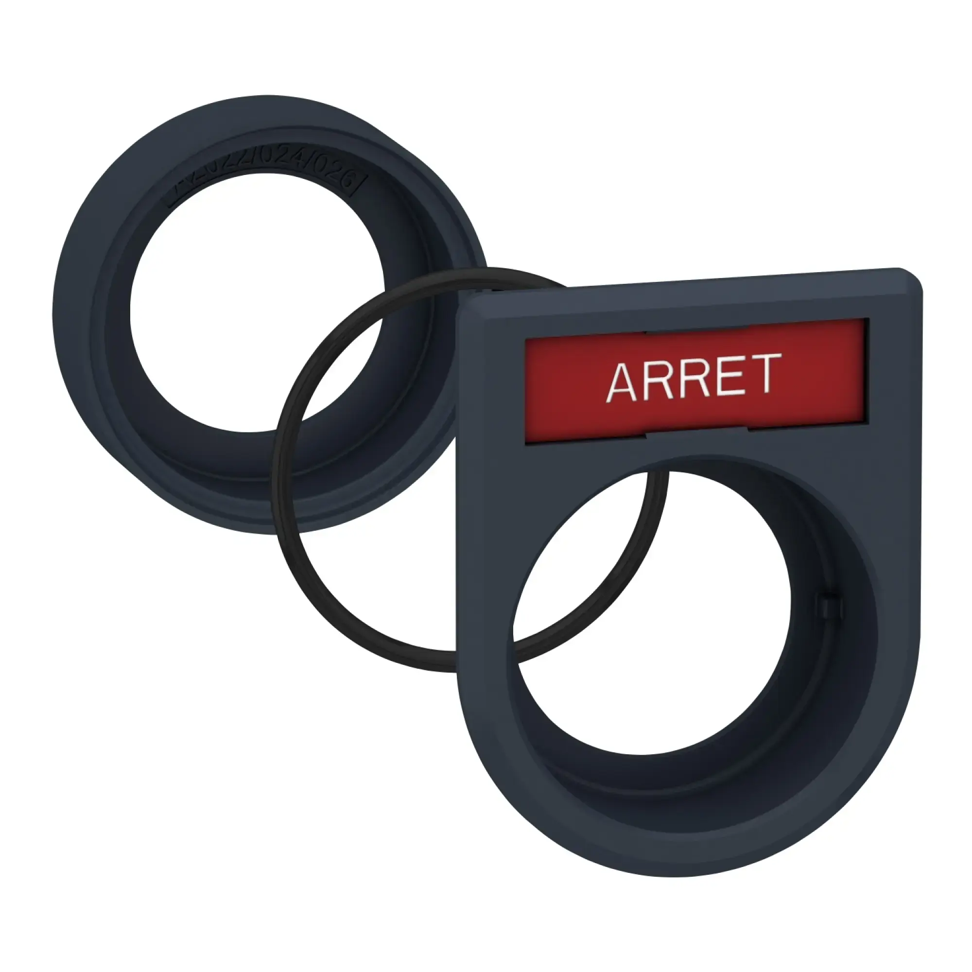 Schneider Electric ZB5AZ023 Montagekit für bündigen Einbau, Harmony XB5, Kunststoff, für 22mm Drucktaster/Leuchtmelder in 30mm, 1-zeilig (img_002) Schneider Electric ZB5AZ023 Montagekit für bündigen Einbau, Harmony XB5, Kunststoff, für 22mm Drucktaster/Leuchtmelder in 30mm, 1-zeilig (img_002)