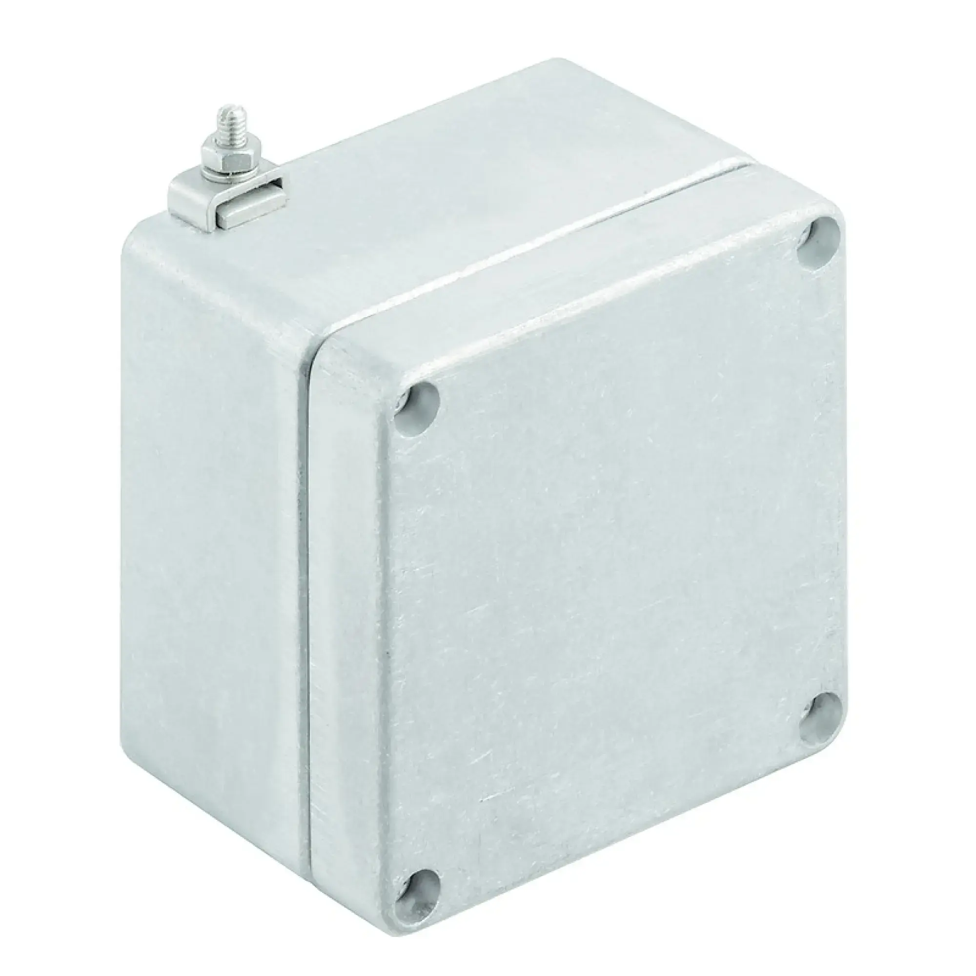 Weidmüller 9526850000 Ex metal housing, 75 x 80 x 57 mm, untreated, Flange plate: No, M4 torx stainless steel screws with slot (img_001) Weidmüller 9526850000 Ex metal housing, 75 x 80 x 57 mm, untreated, Flange plate: No, M4 torx stainless steel screws with slot (img_001)