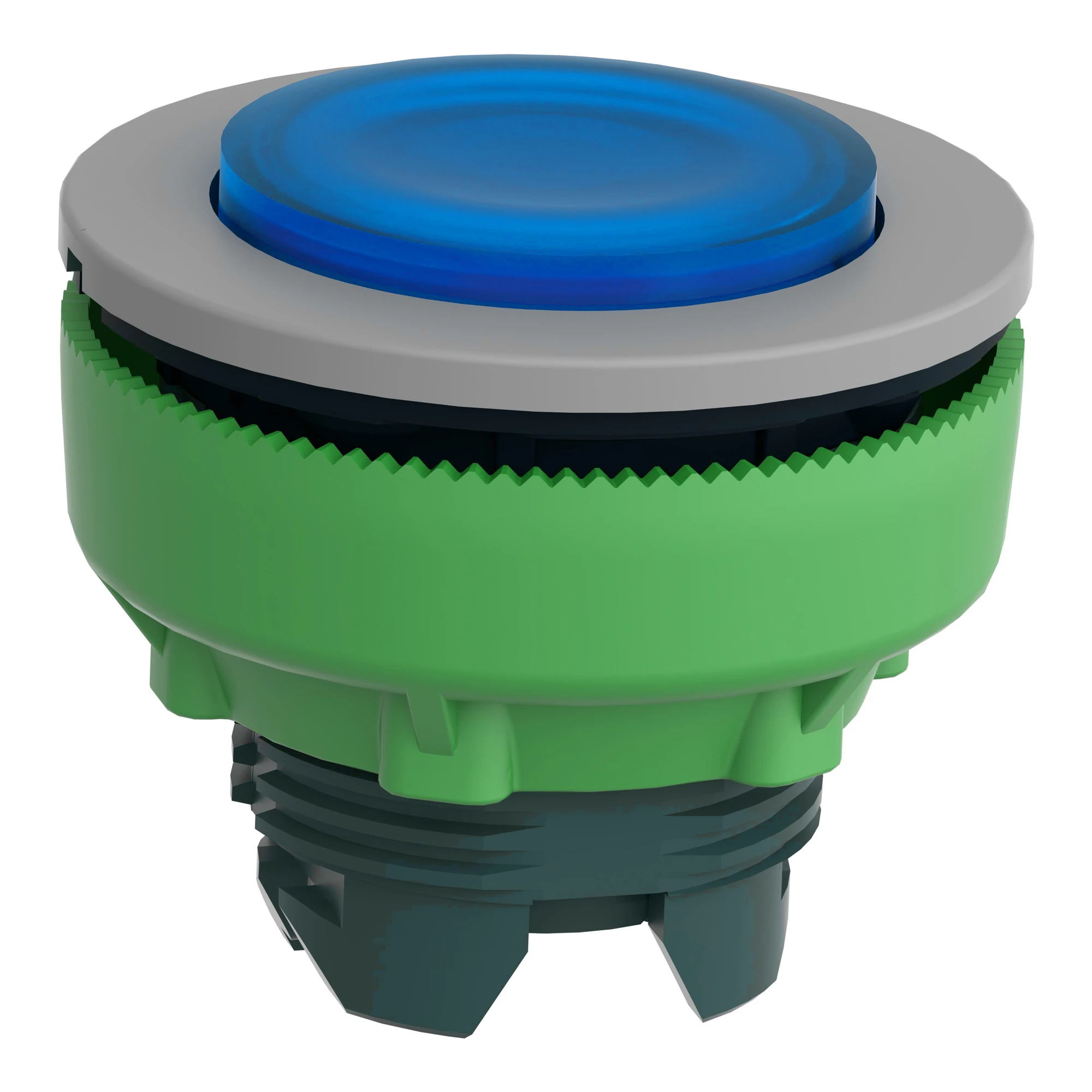 Schneider Electric ZB5FW163C0 Illuminated Push Button, Front Element, Harmony XB5F, Plastic, 30mm, Light Gray, Blue, Projecting, for Universal LED (img_005) Schneider Electric ZB5FW163C0 Illuminated Push Button, Front Element, Harmony XB5F, Plastic, 30mm, Light Gray, Blue, Projecting, for Universal LED (img_005)