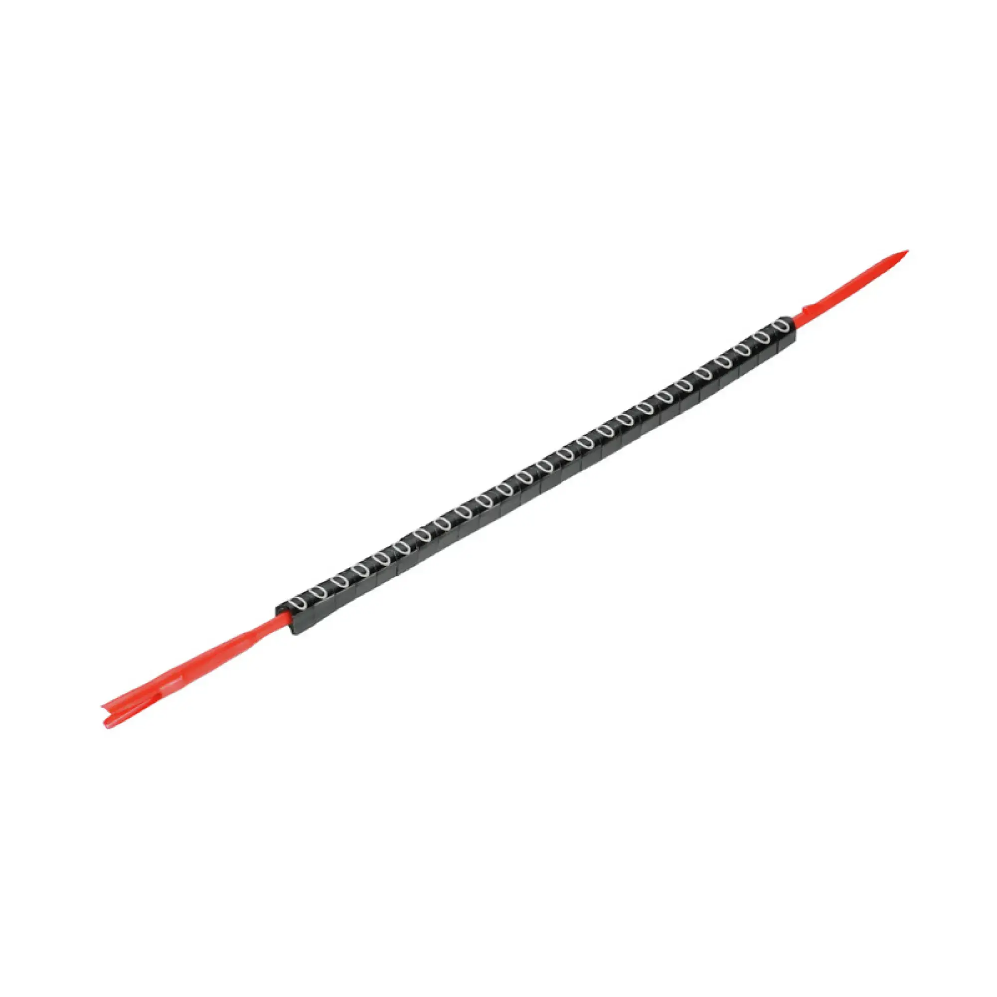 Weidmüller 0560001503 Mounting mandrel, 1.3 - 3 mm, 3.4 mm, Printed characters: Numbers, 0, black (img_001)